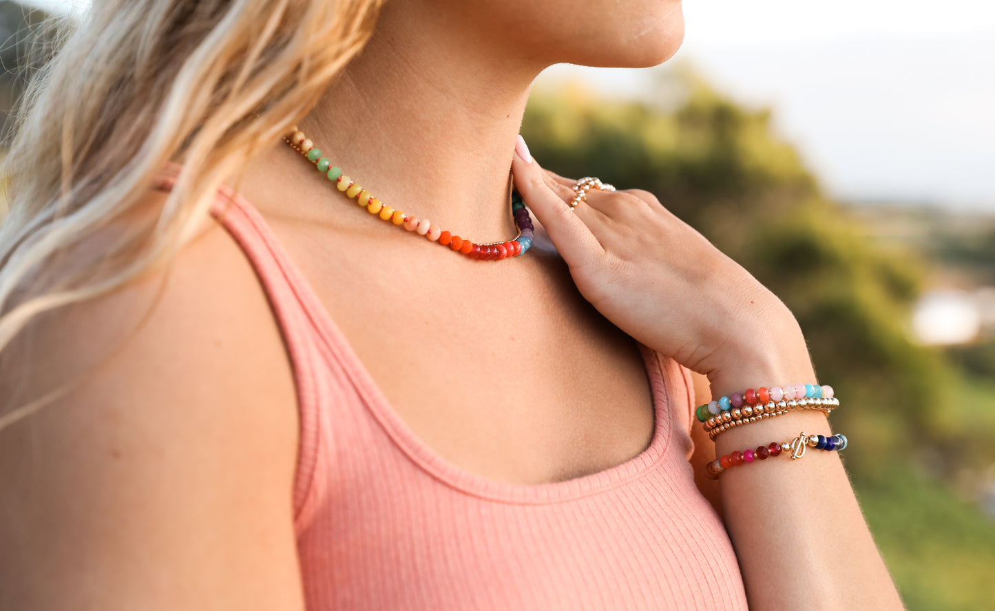 Pulsera de Piedras Naturales - Paraíso