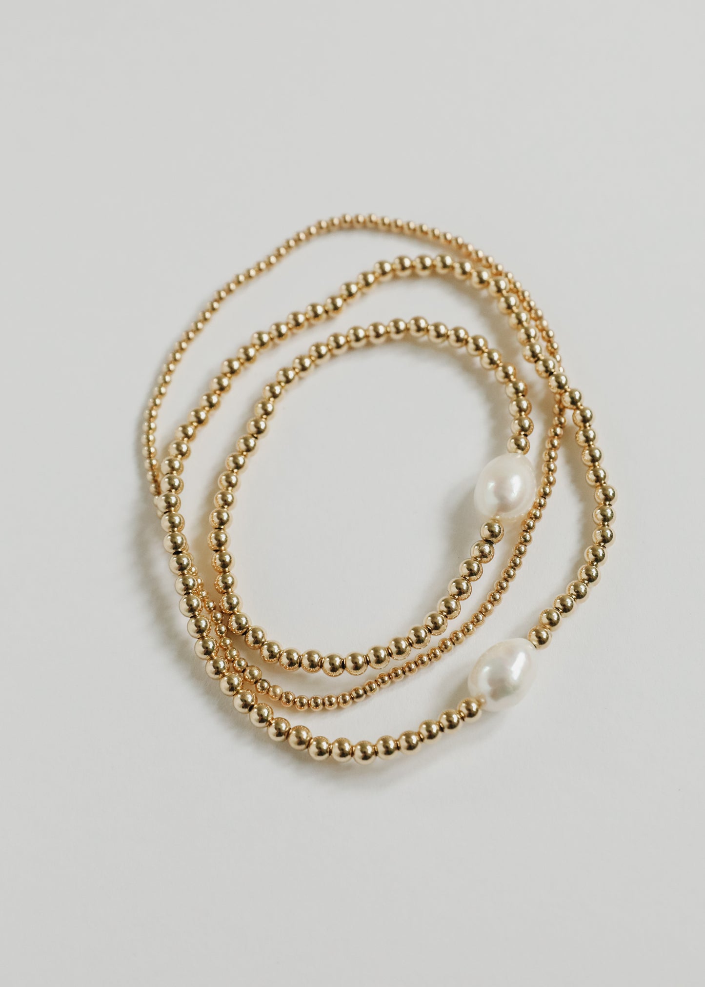 Perla Natural + Oro || Tobillera o pulsera