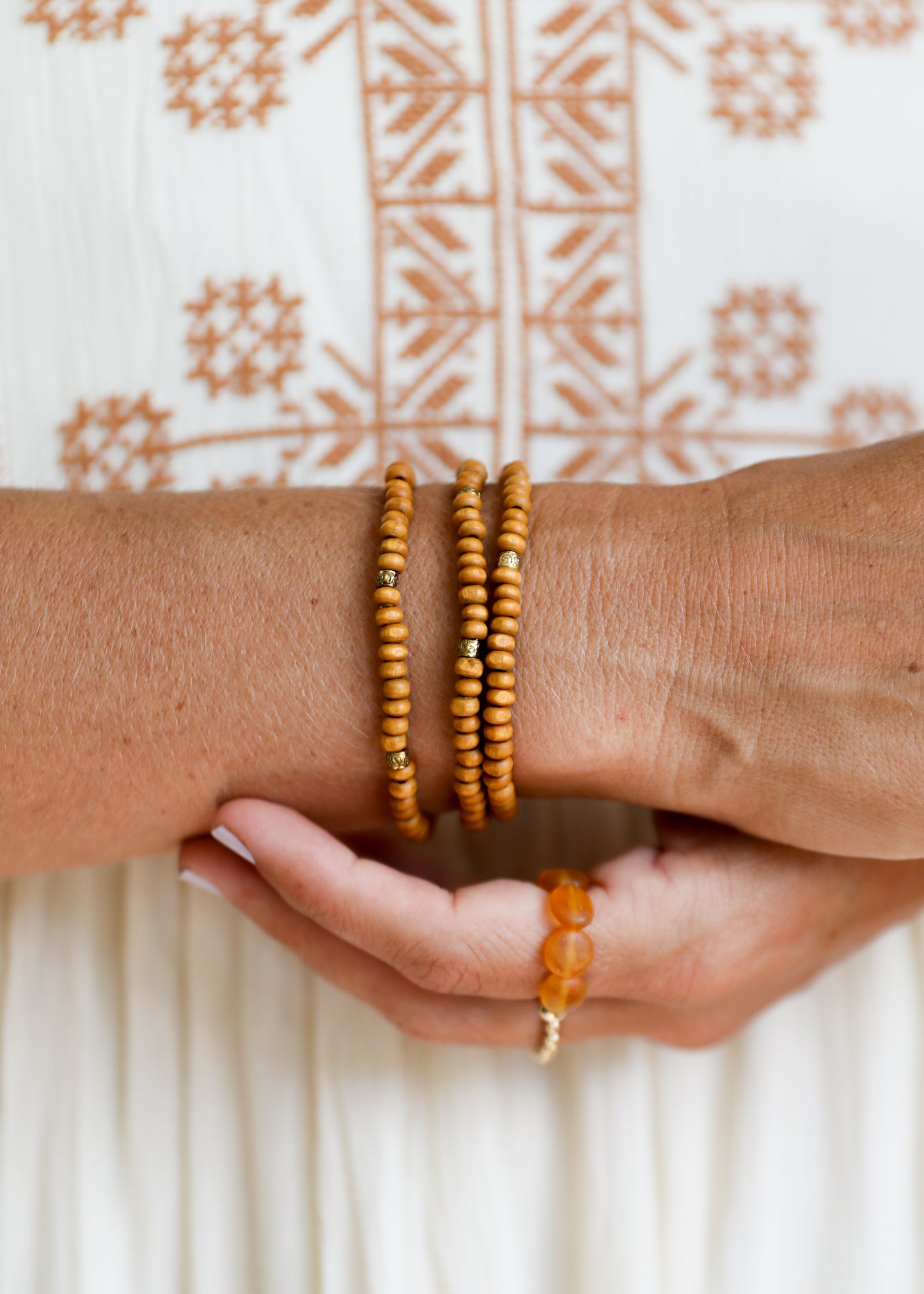 Natural Wood || Adult Bracelet