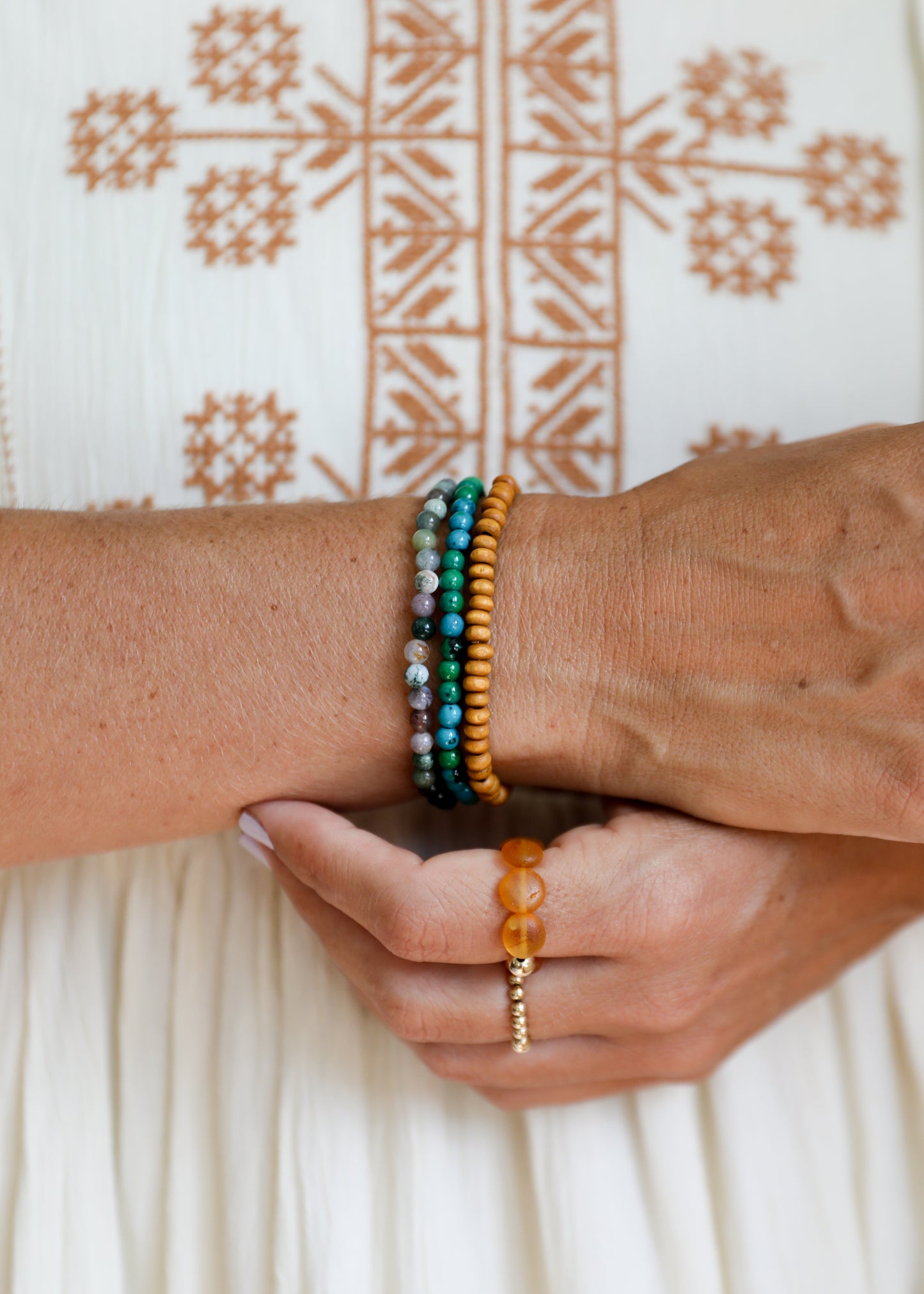 Natural Wood || Adult Bracelet