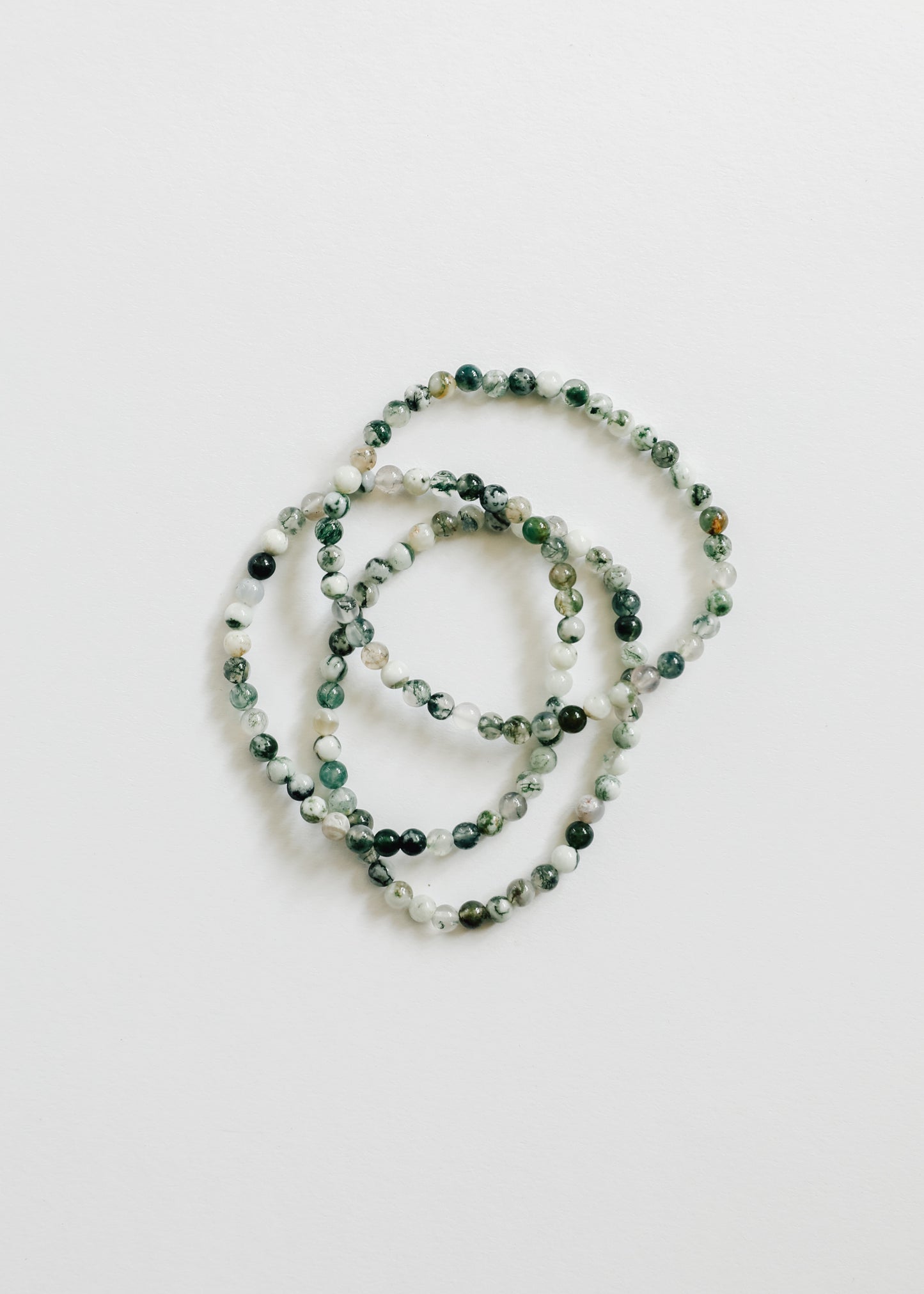 Polished Tree Agate || Adult Bracelet