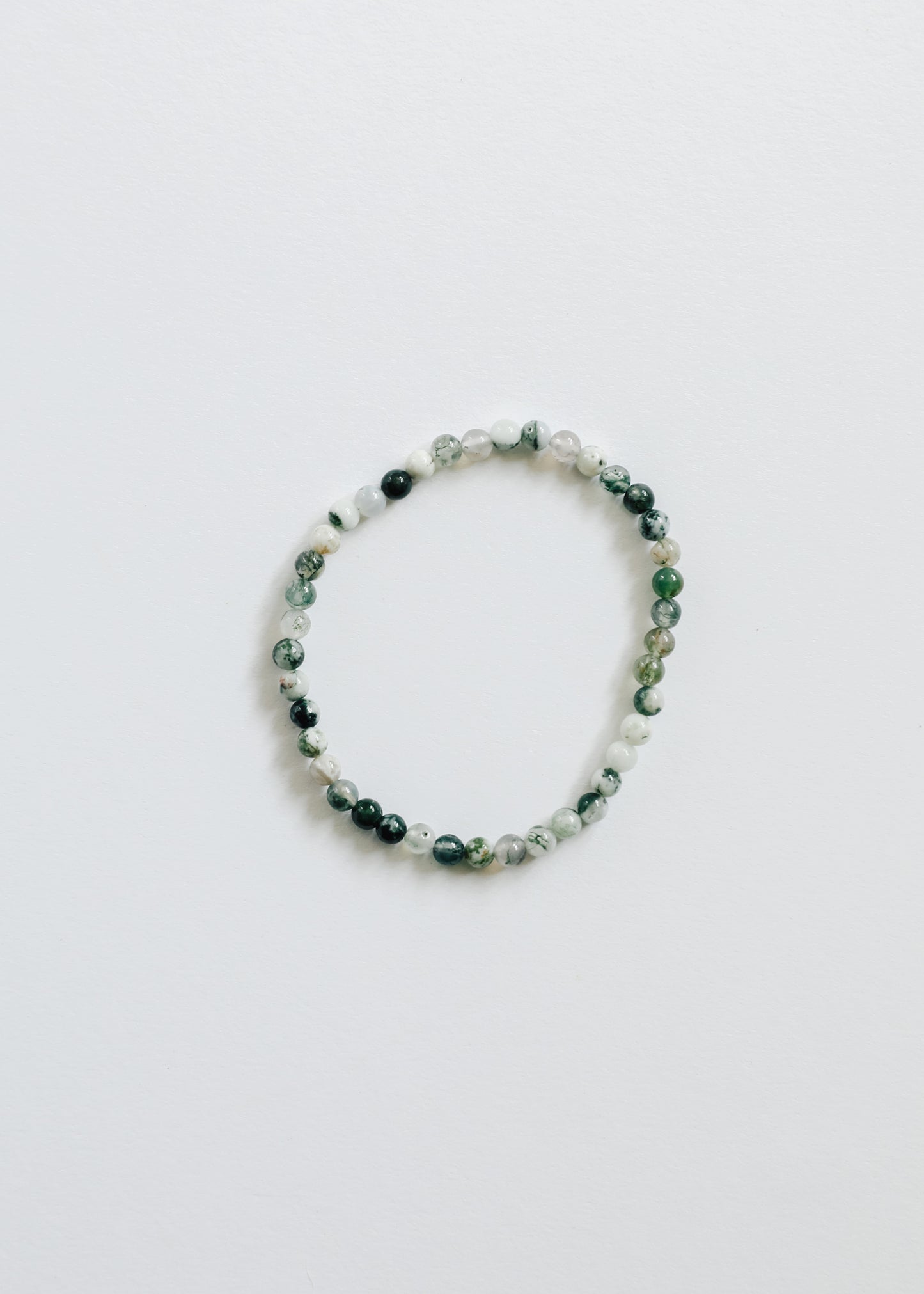 Polished Tree Agate || Adult Bracelet