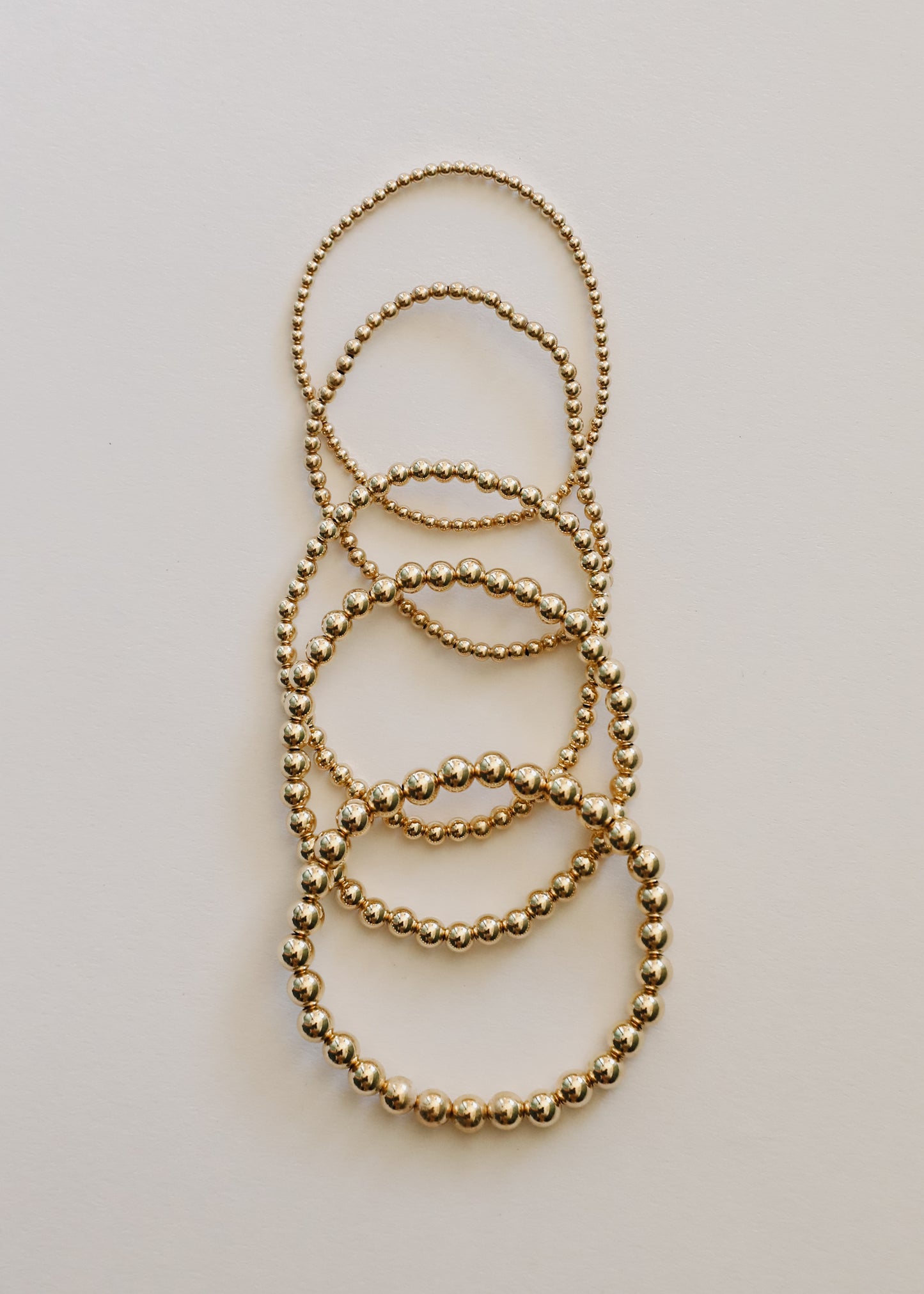 Gold Beaded Bracelets || Complete Stack