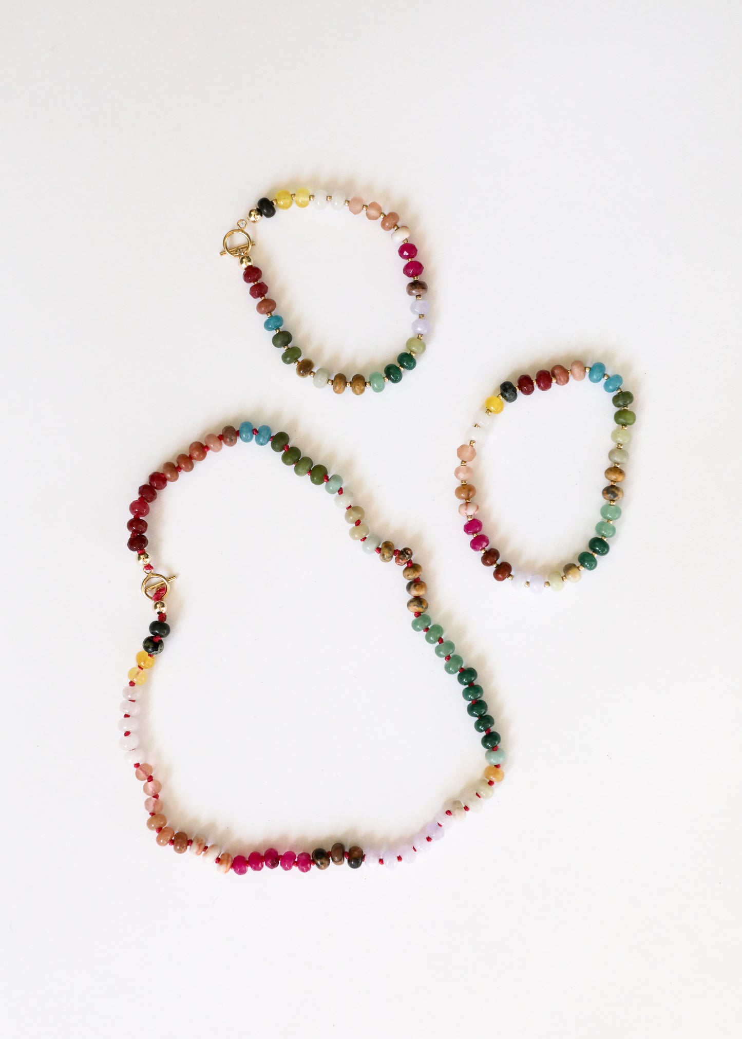 Pulsera de piedras preciosas naturales - Sedona