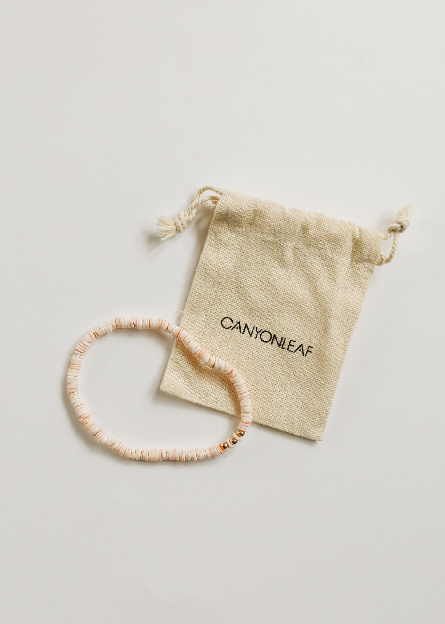Concha de mar pura + oro || Tobillera o pulsera para adulto