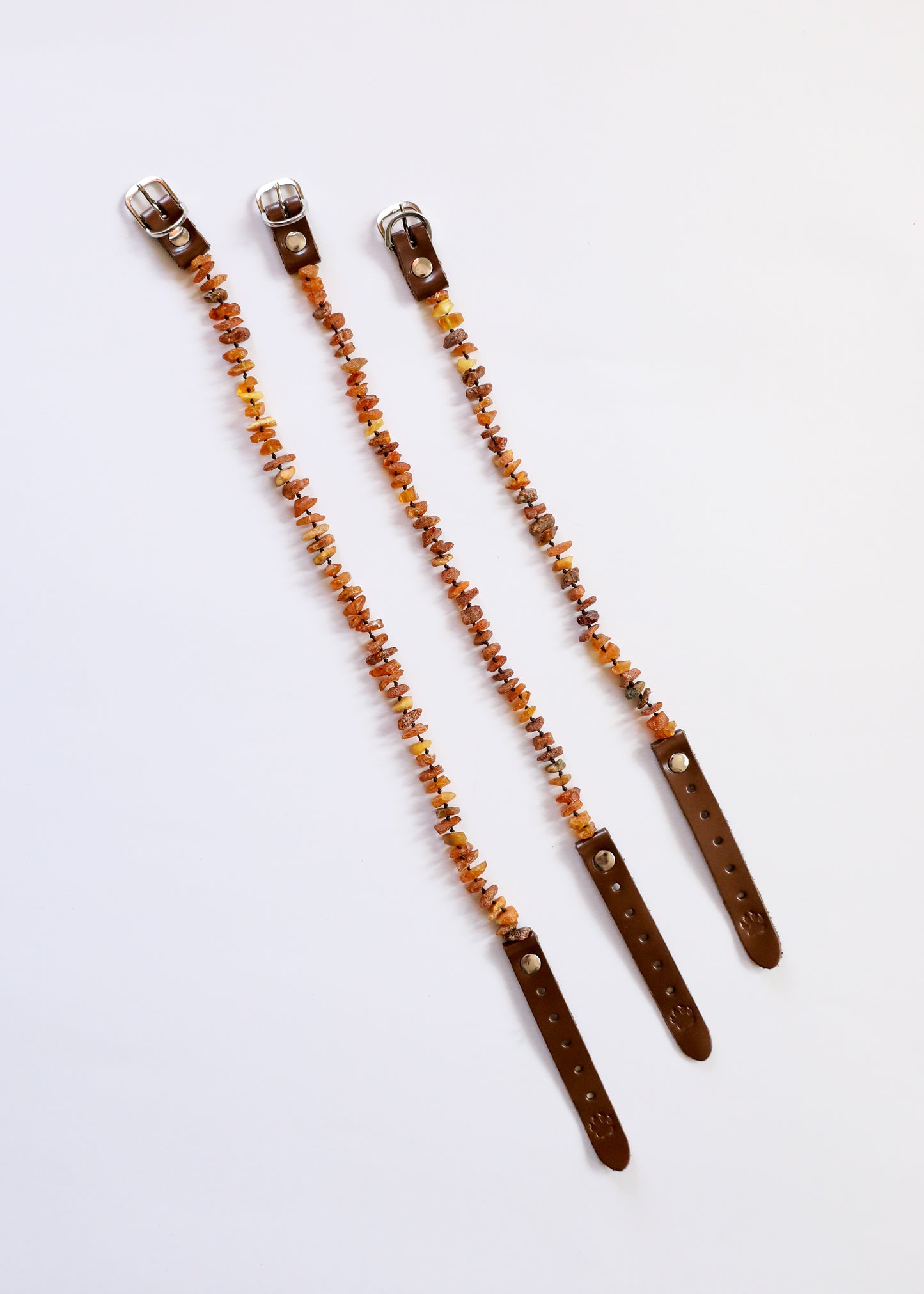 Pet Collar : Raw Baltic Sea Amber