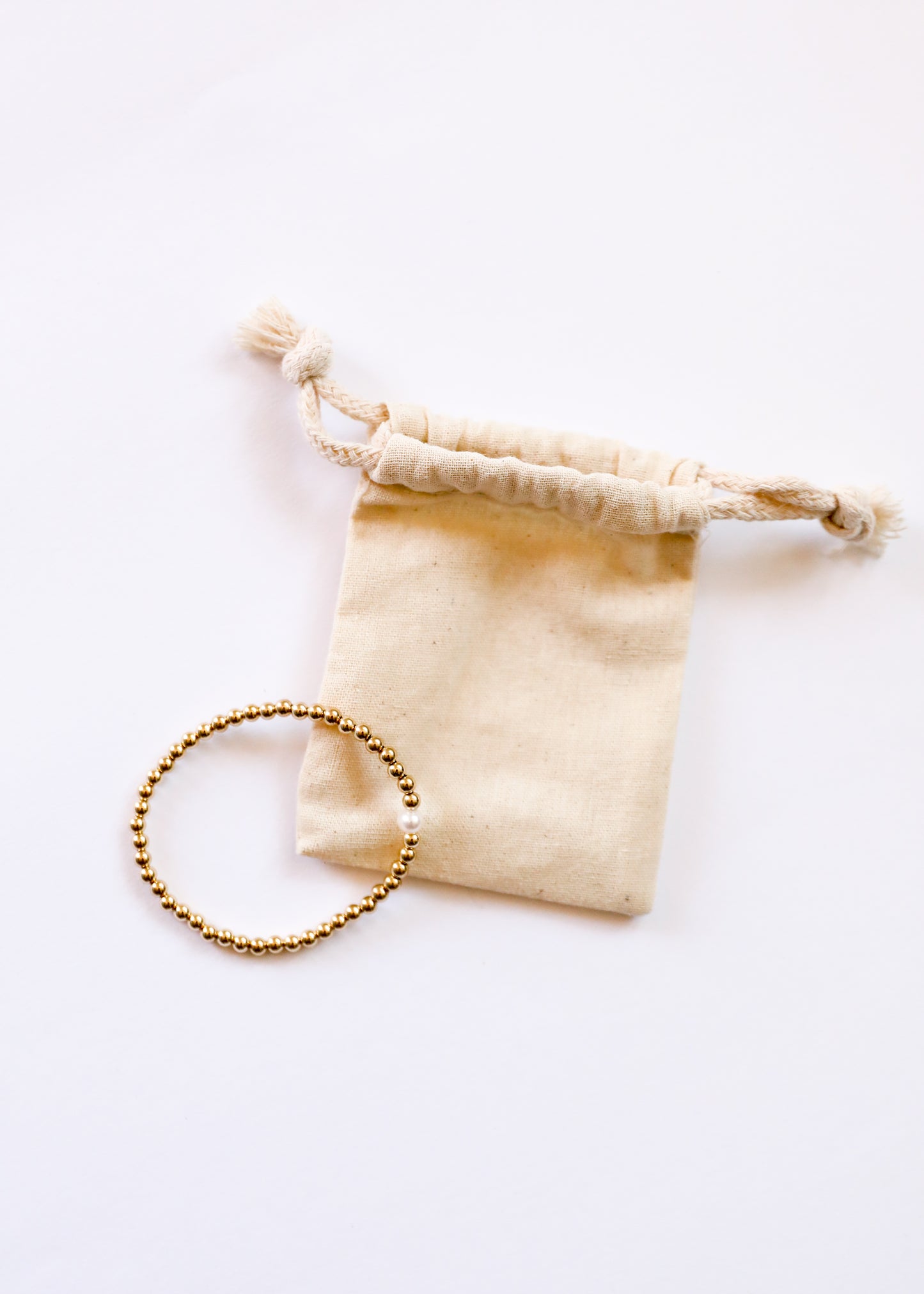 Oro + Perla || Pulsera