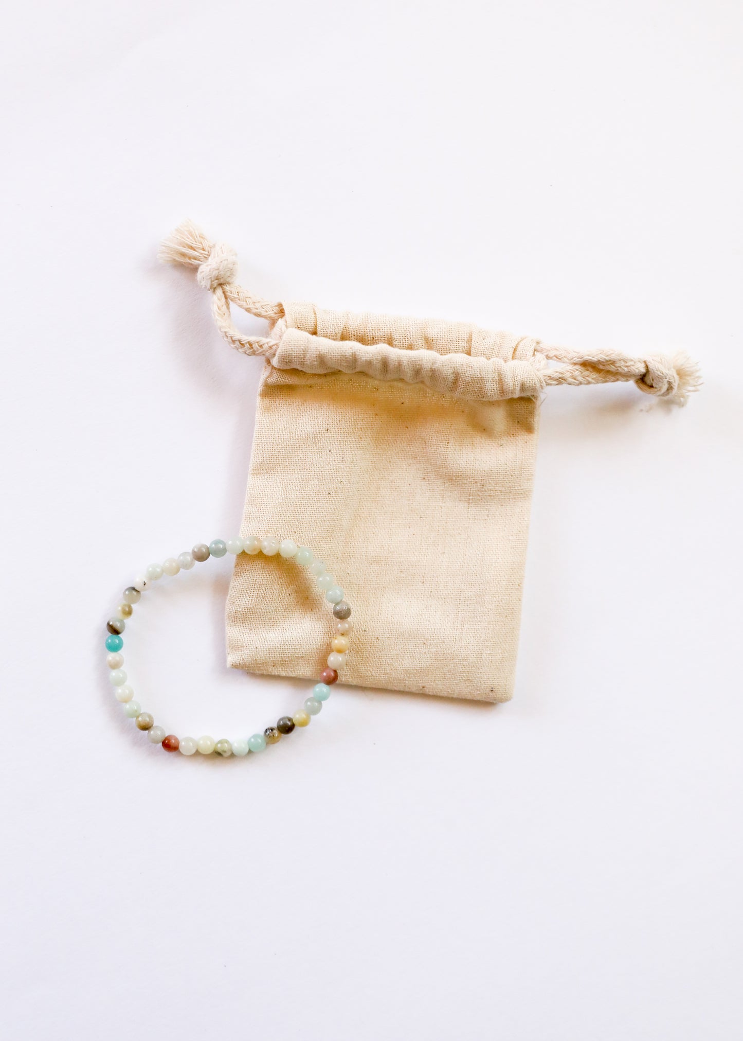 Amazonita pulida || Pulsera para adultos