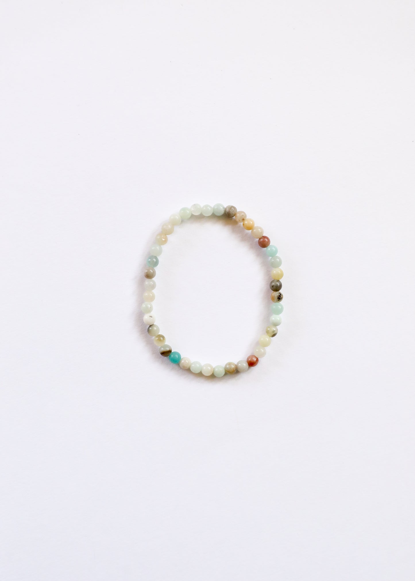 Amazonita pulida || Pulsera para adultos