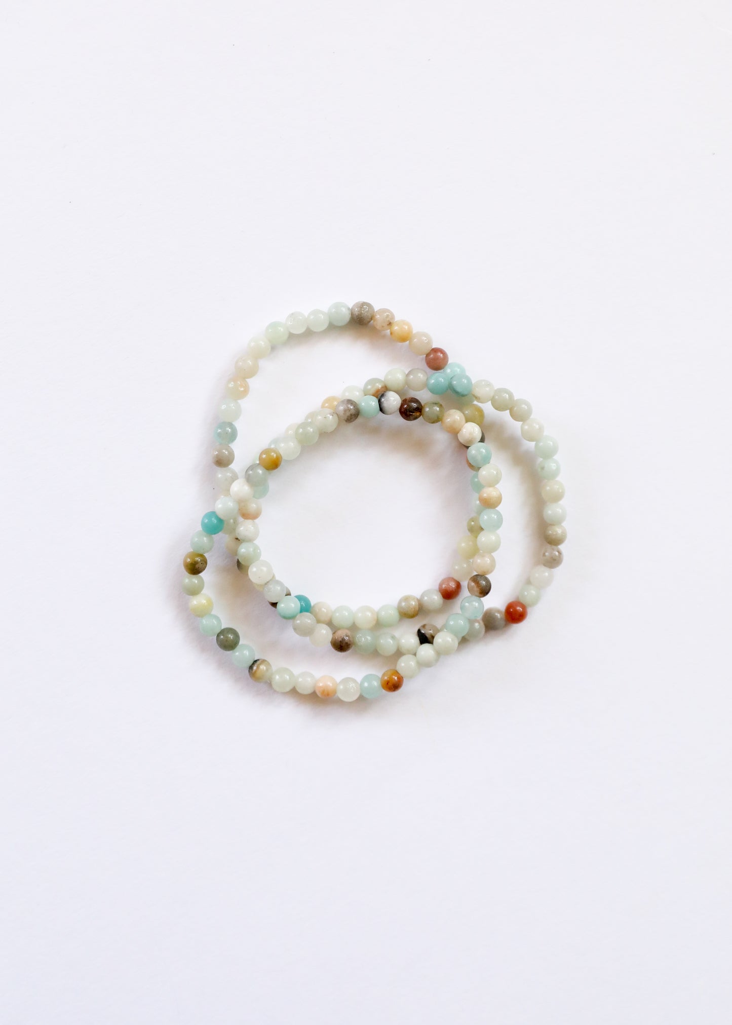 Amazonita pulida || Pulsera para adultos