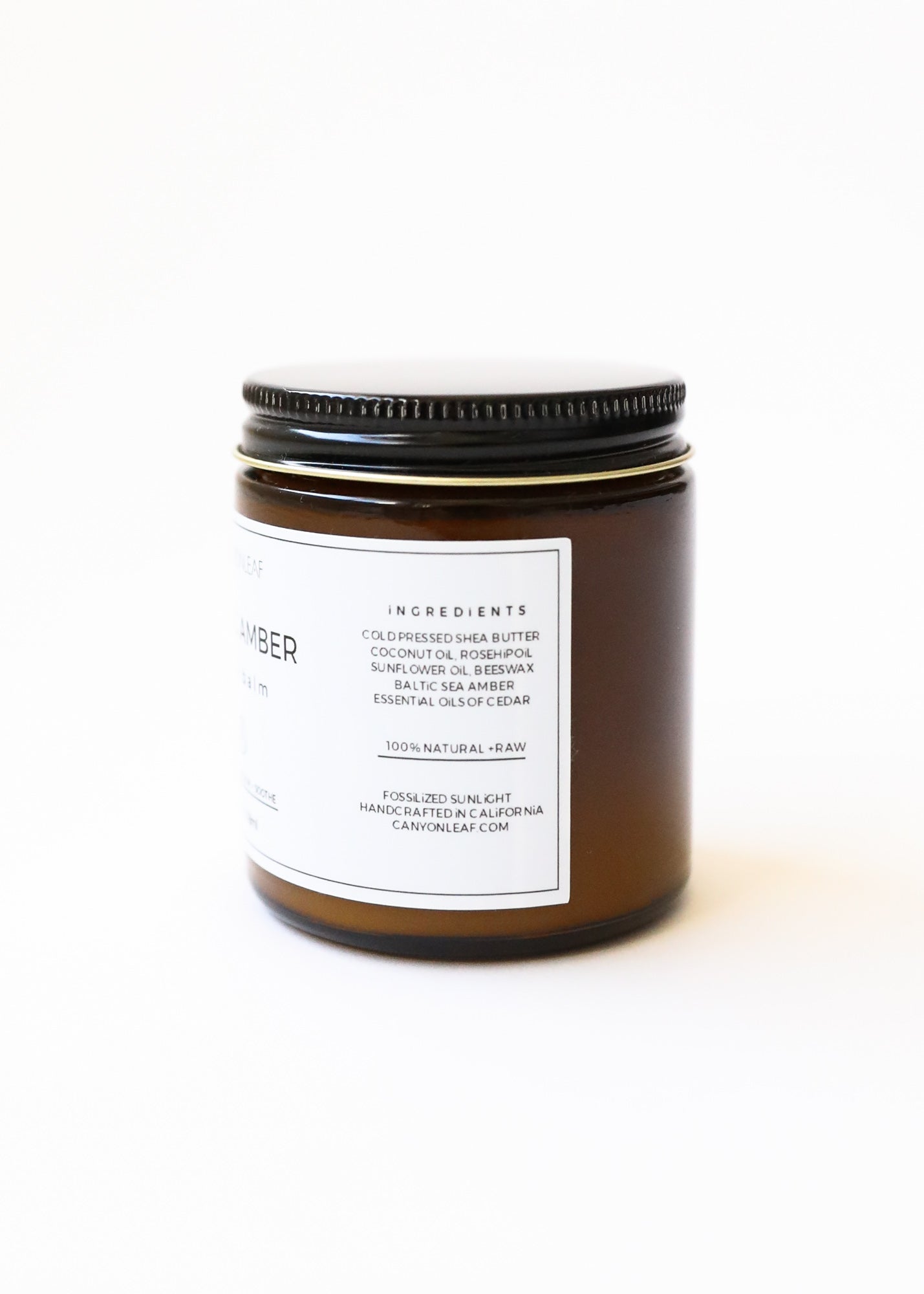 Baltic Sea Amber || Organic Body Balm