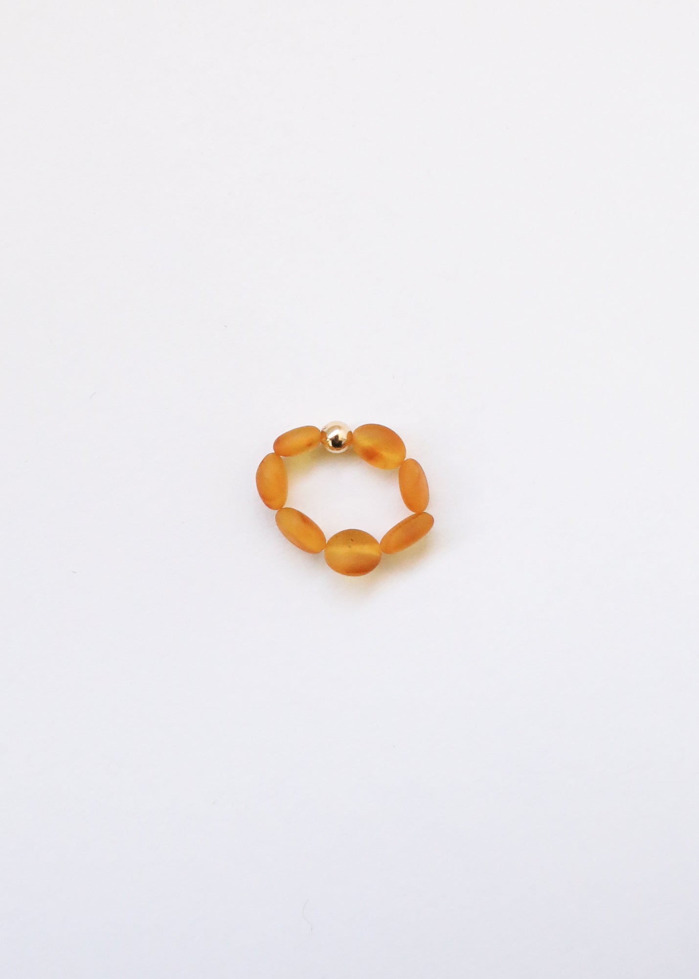 La pila perfecta || Anillos de turquesa natural + oro + ámbar ||