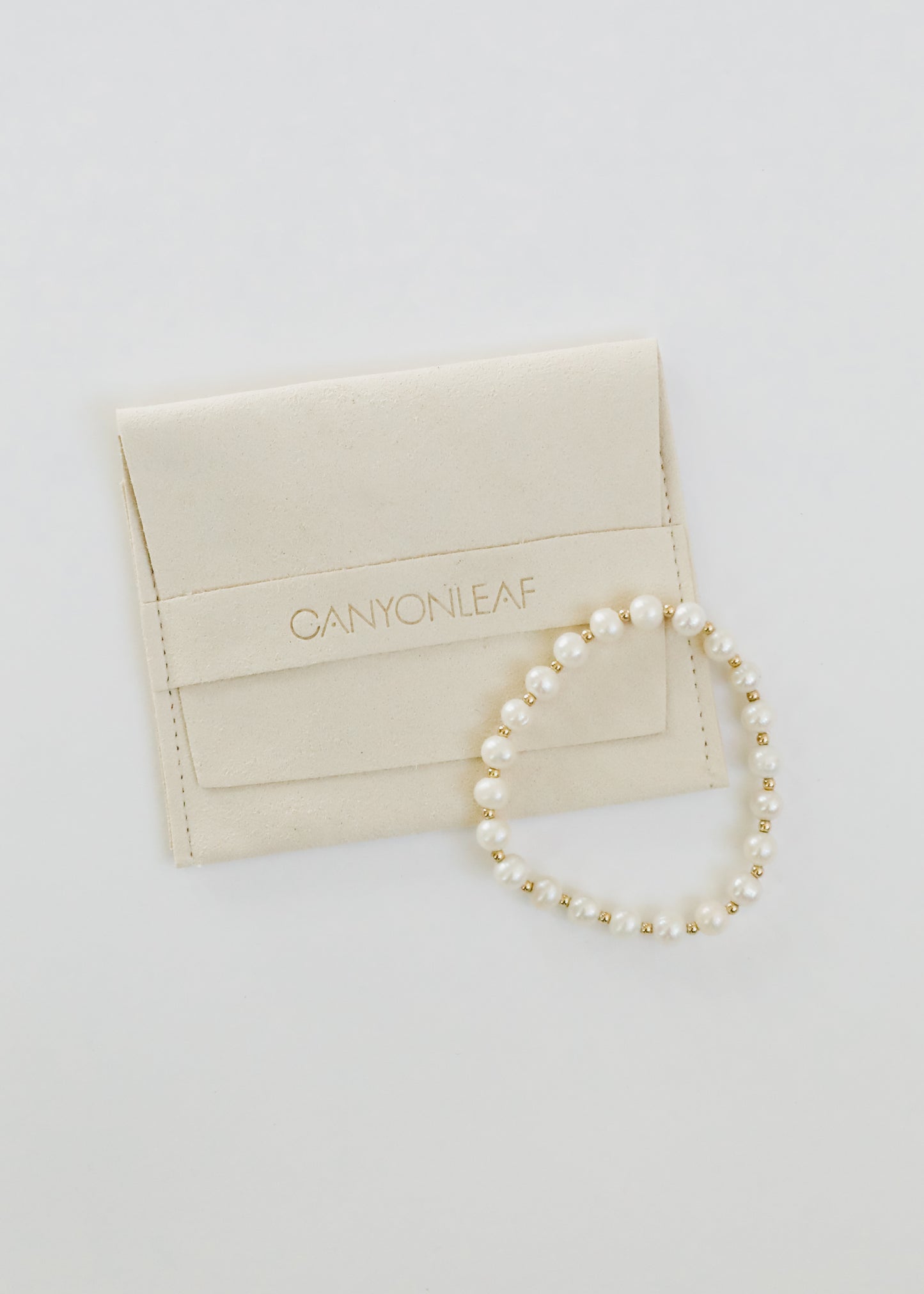 Perla: Sol Dorado + Luna || Pulseras para adultos