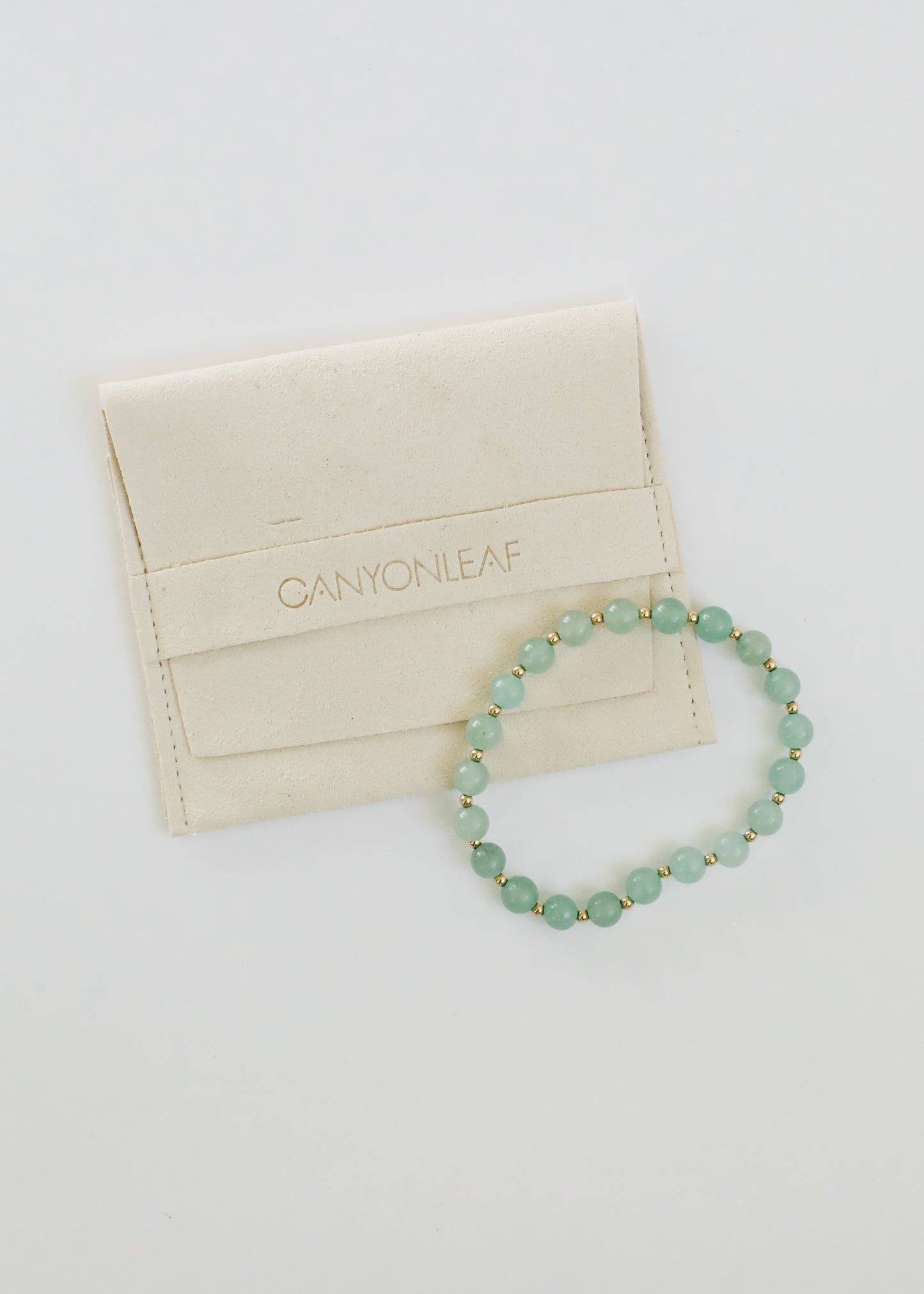 Aventurina: Sol Dorado + Luna || Pulseras para adultos