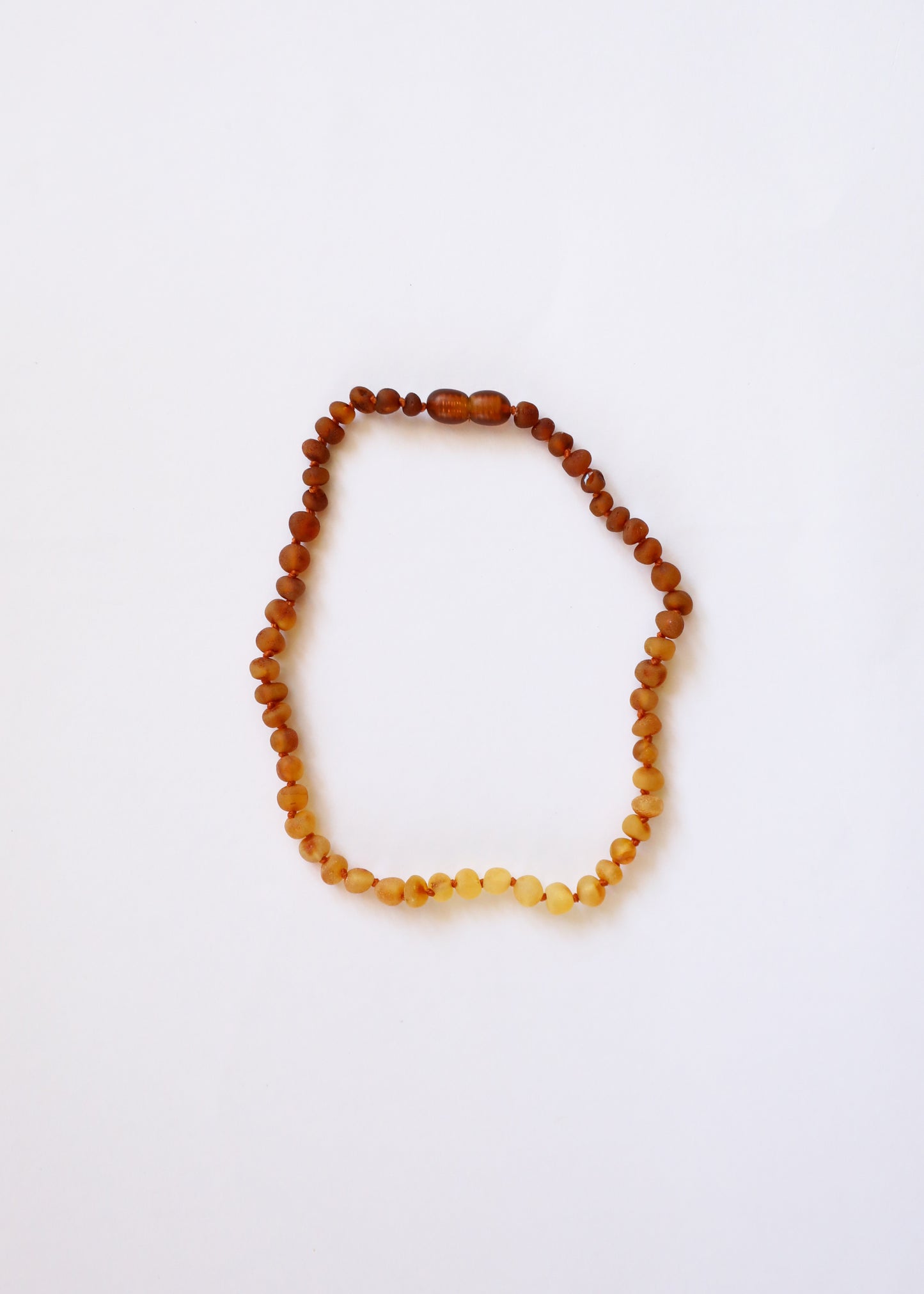 Ámbar báltico crudo + girasol || Collar ||