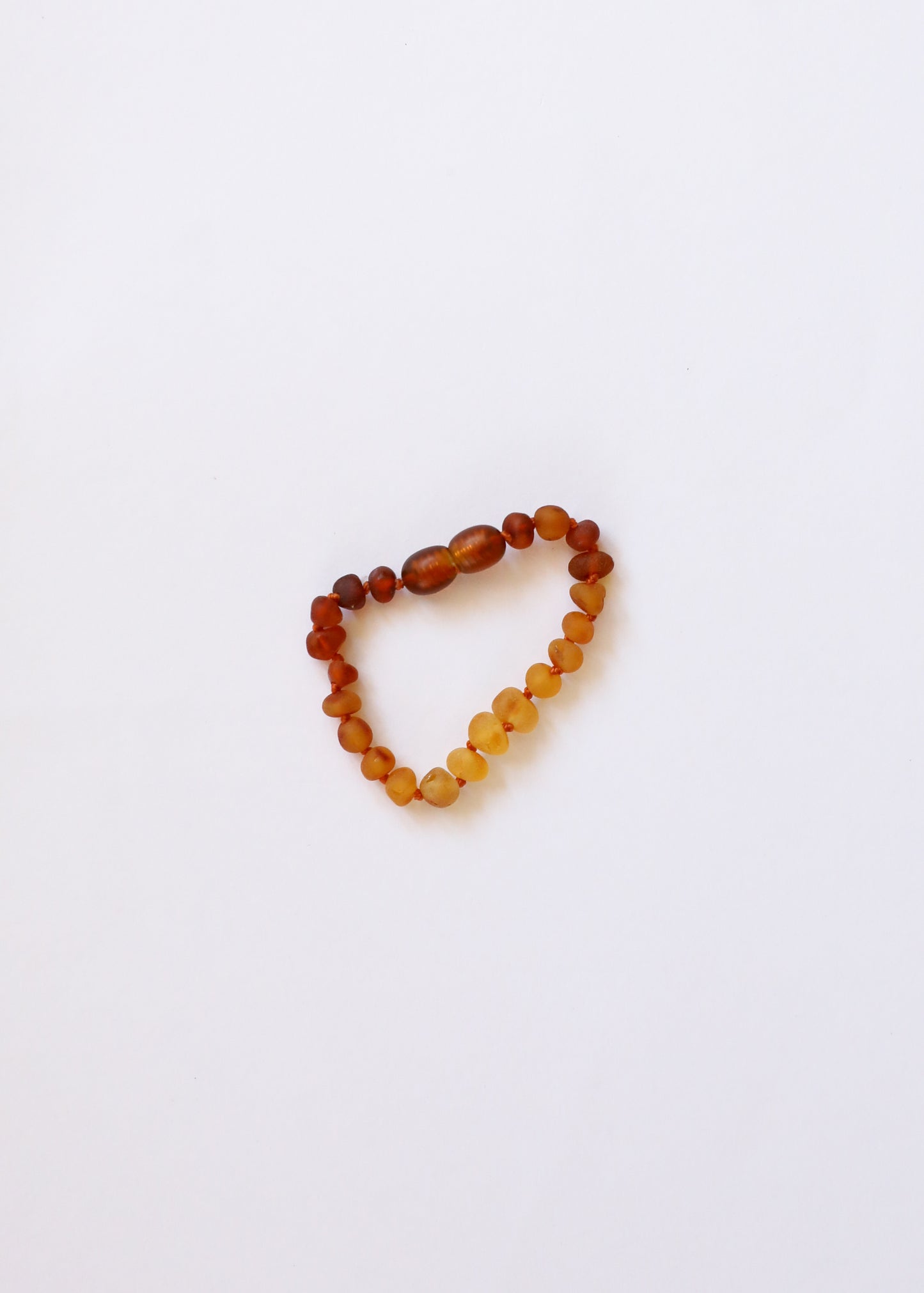 Ámbar báltico crudo + girasol || Tobillera o pulsera