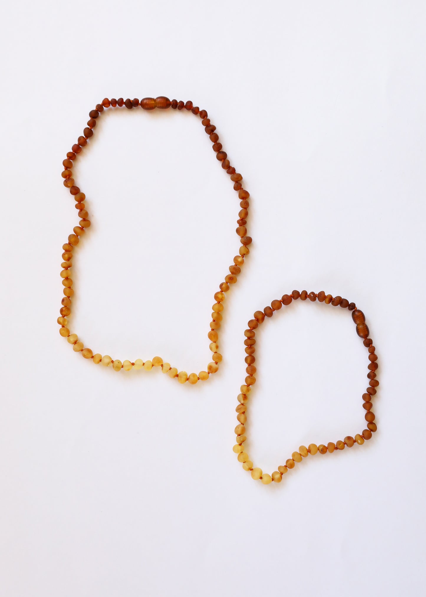 Ámbar báltico crudo + girasol || Collar ||