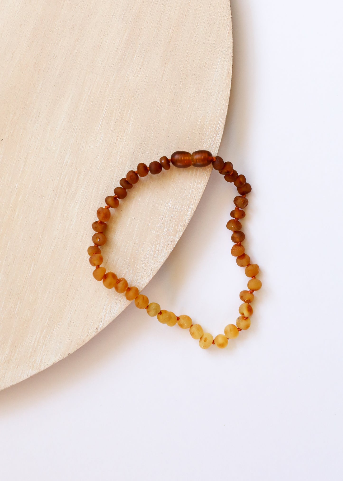 Ámbar báltico crudo + girasol || Collar ||