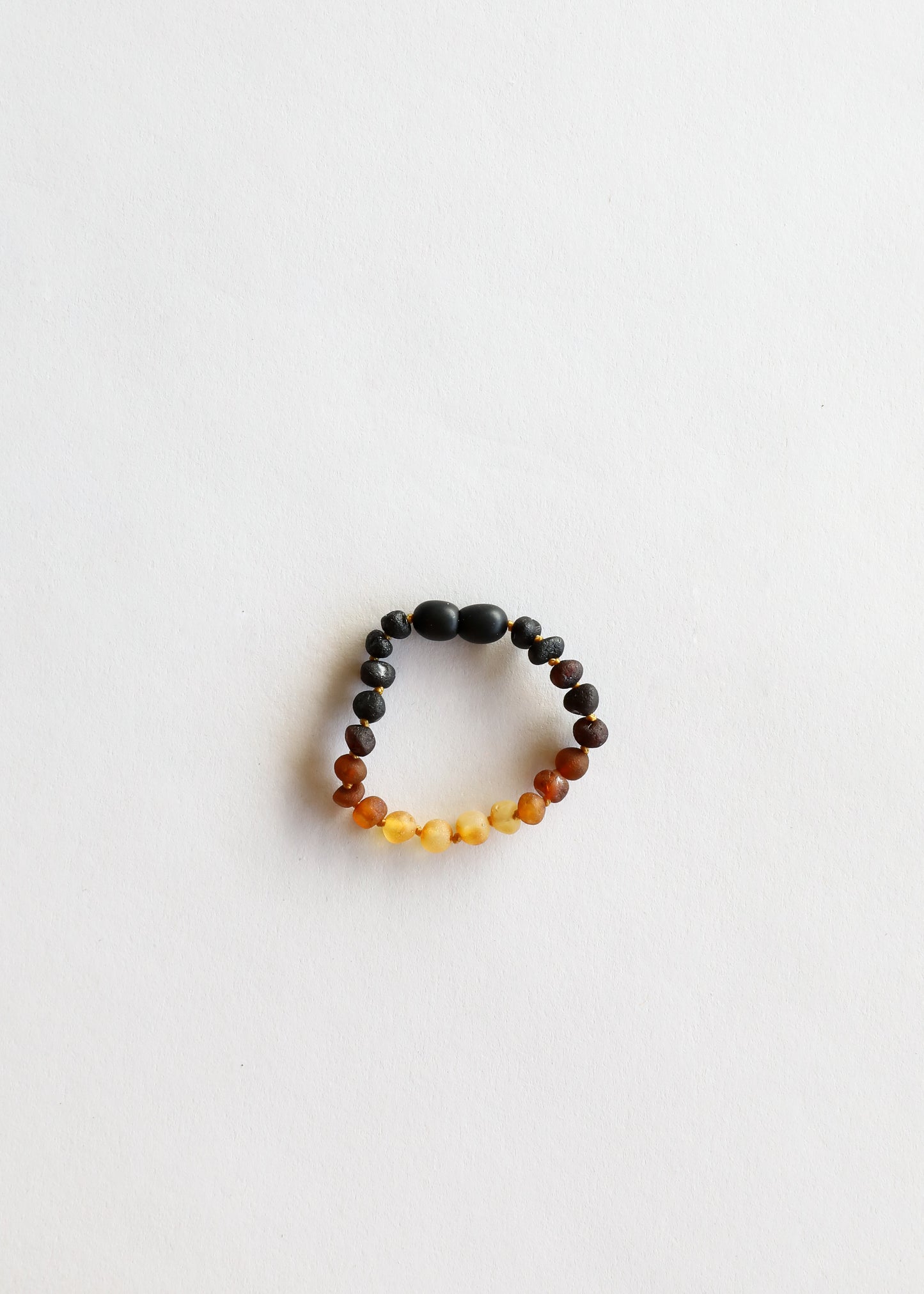 Ámbar Báltico Ombre Crudo || Tobillera o pulsera