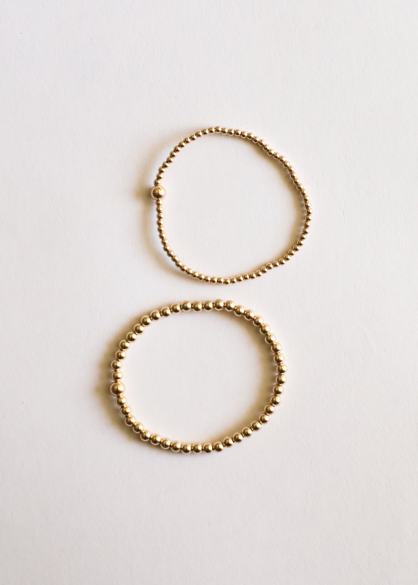 Pulseras de Oro || Pila simple