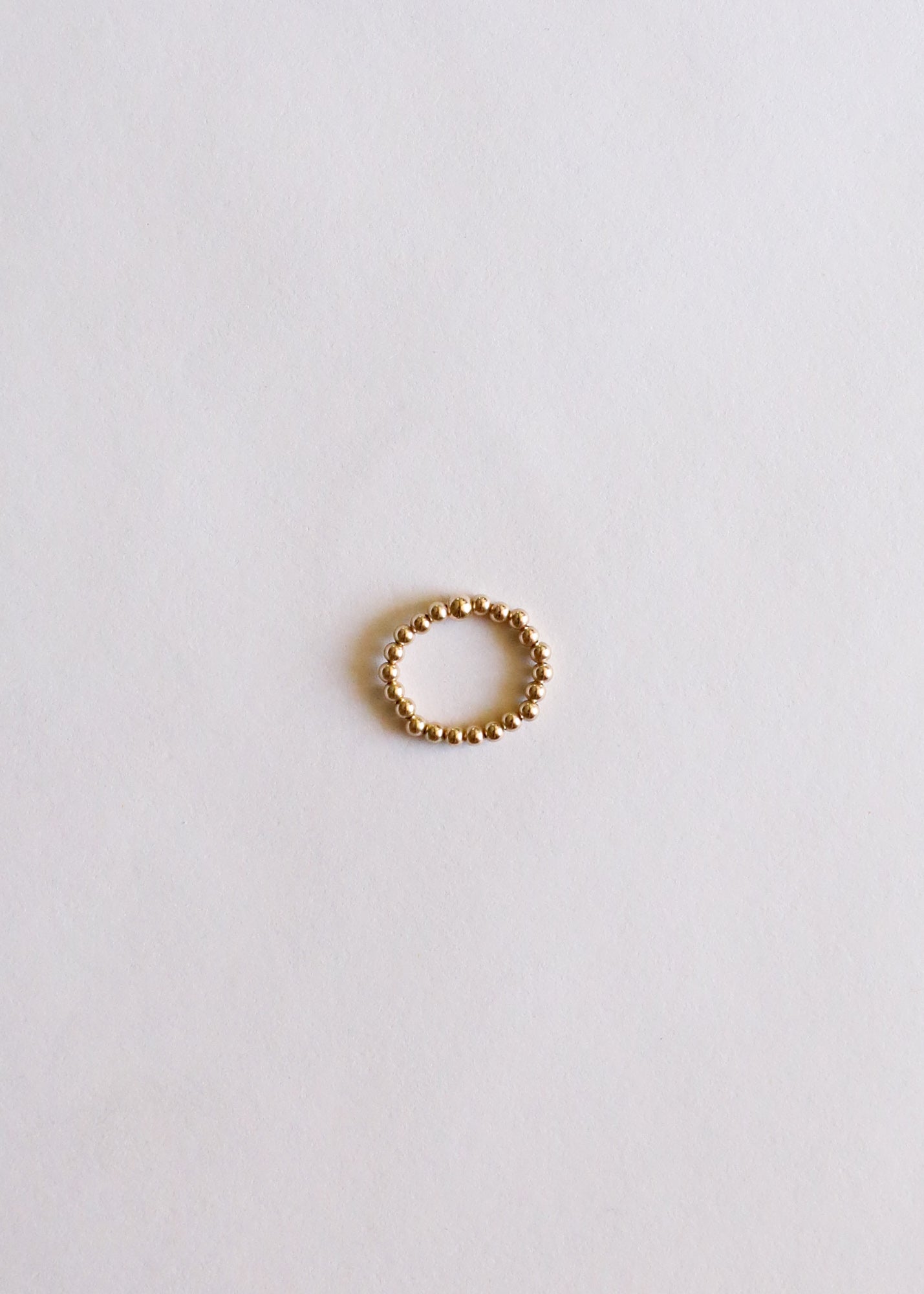 Miel cruda Ámbar báltico + Oro || Pila de anillos