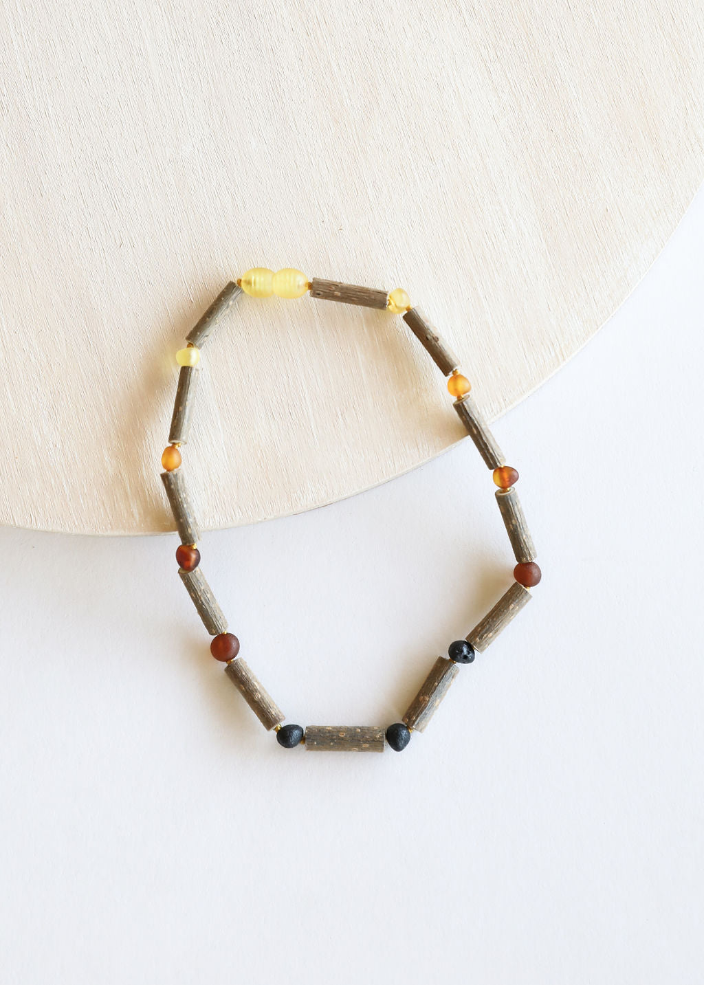 Hazelwood + Raw Ombre Amber Necklace