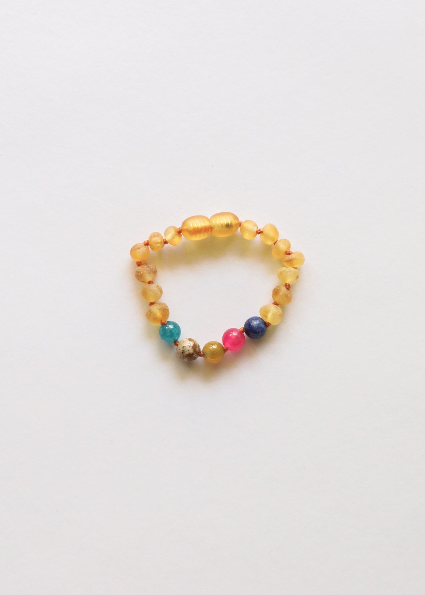 Raw Honey Baltic Amber + Vintage Style || Anklet or Bracelet