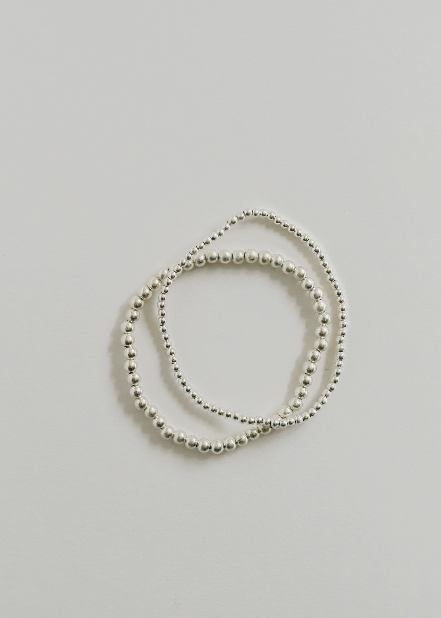Sterling Silver Stack || Adult Bracelets