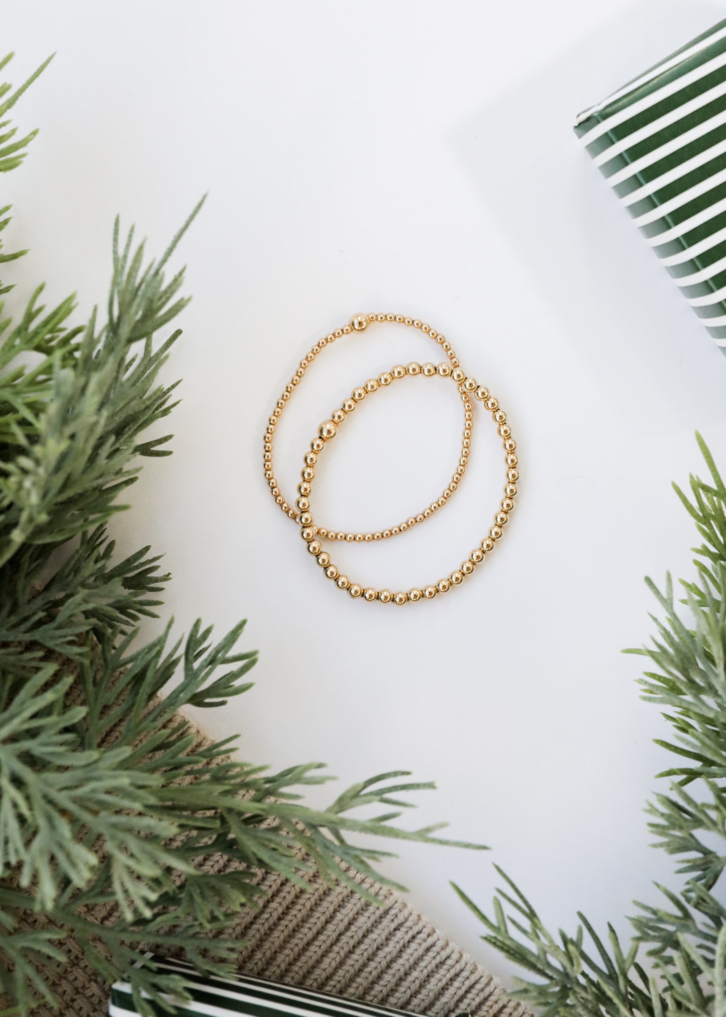 Pulseras de Oro || Pila simple