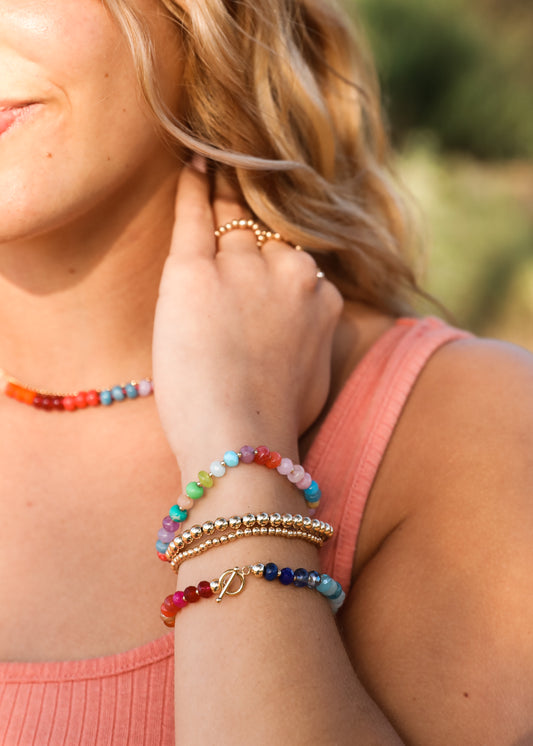 Pulsera de Piedras Naturales - Skyline 