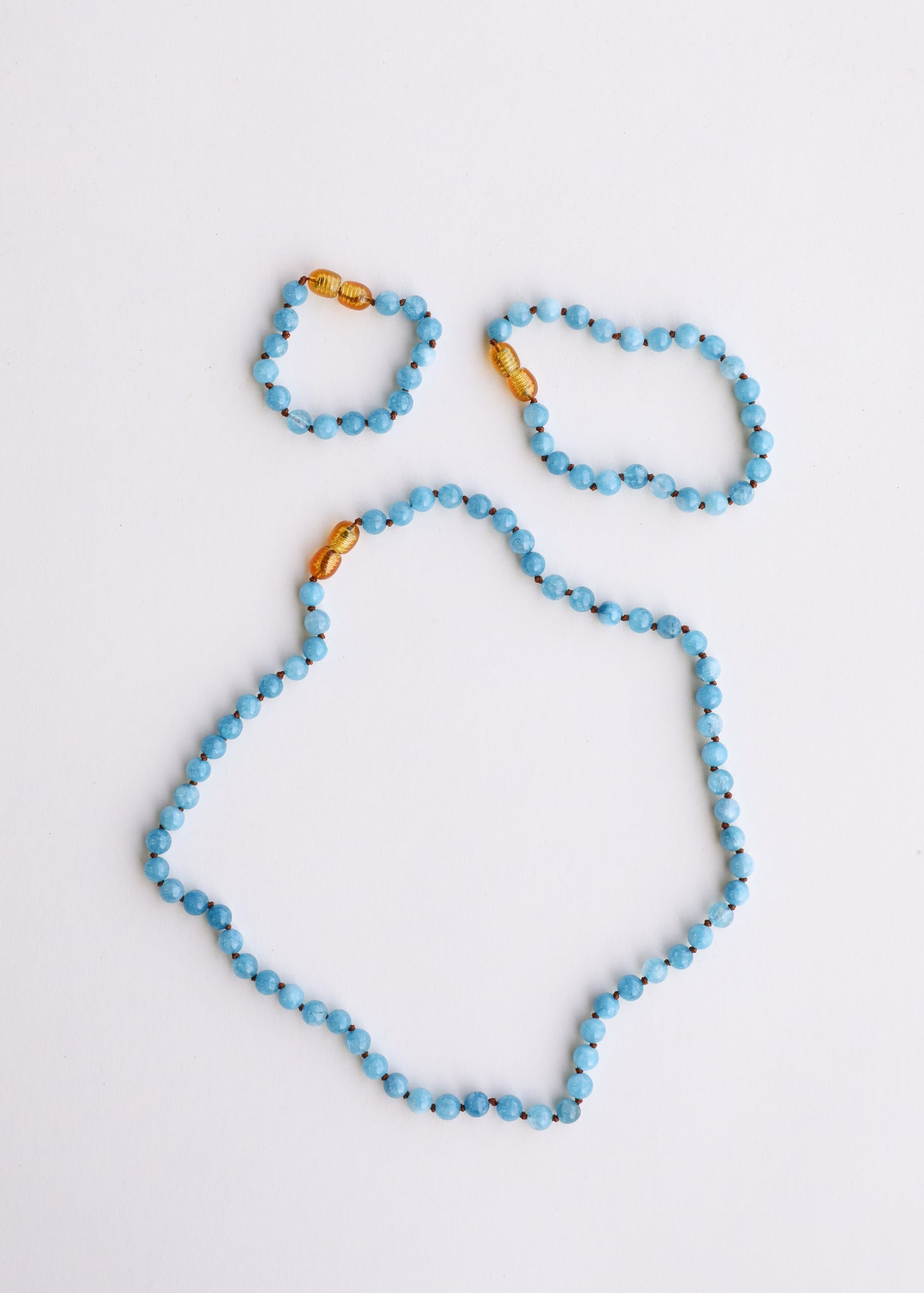 Pure Gemstone + Aquamarine || Necklace