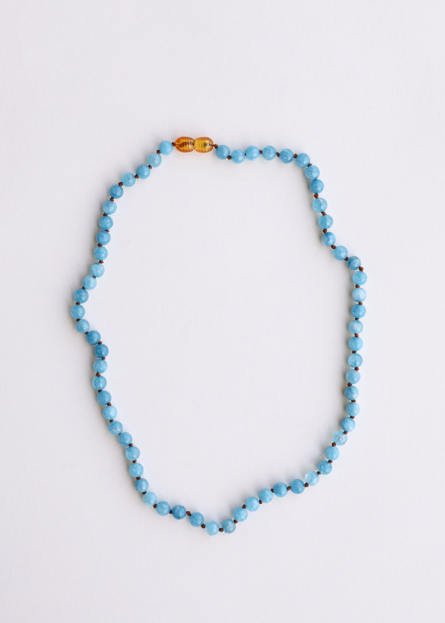 Pure Gemstone + Aquamarine || Necklace