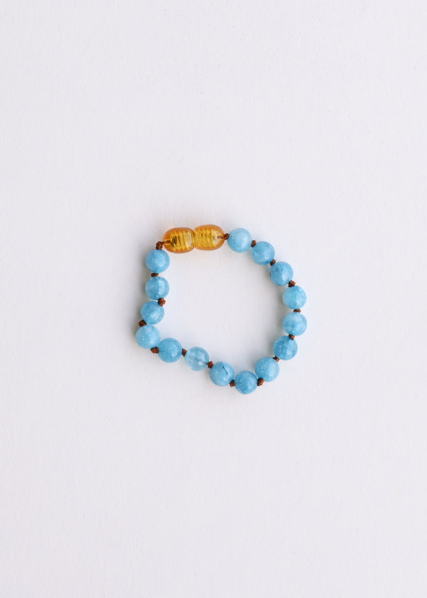 Pure Gemstone + Aquamarine|| Anklet or Bracelet