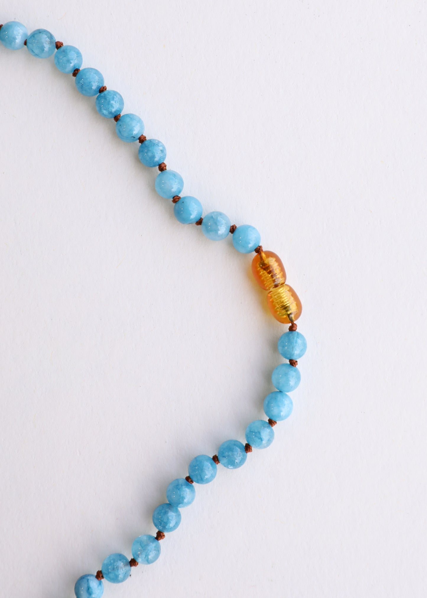 Pure Gemstone + Aquamarine|| Anklet or Bracelet