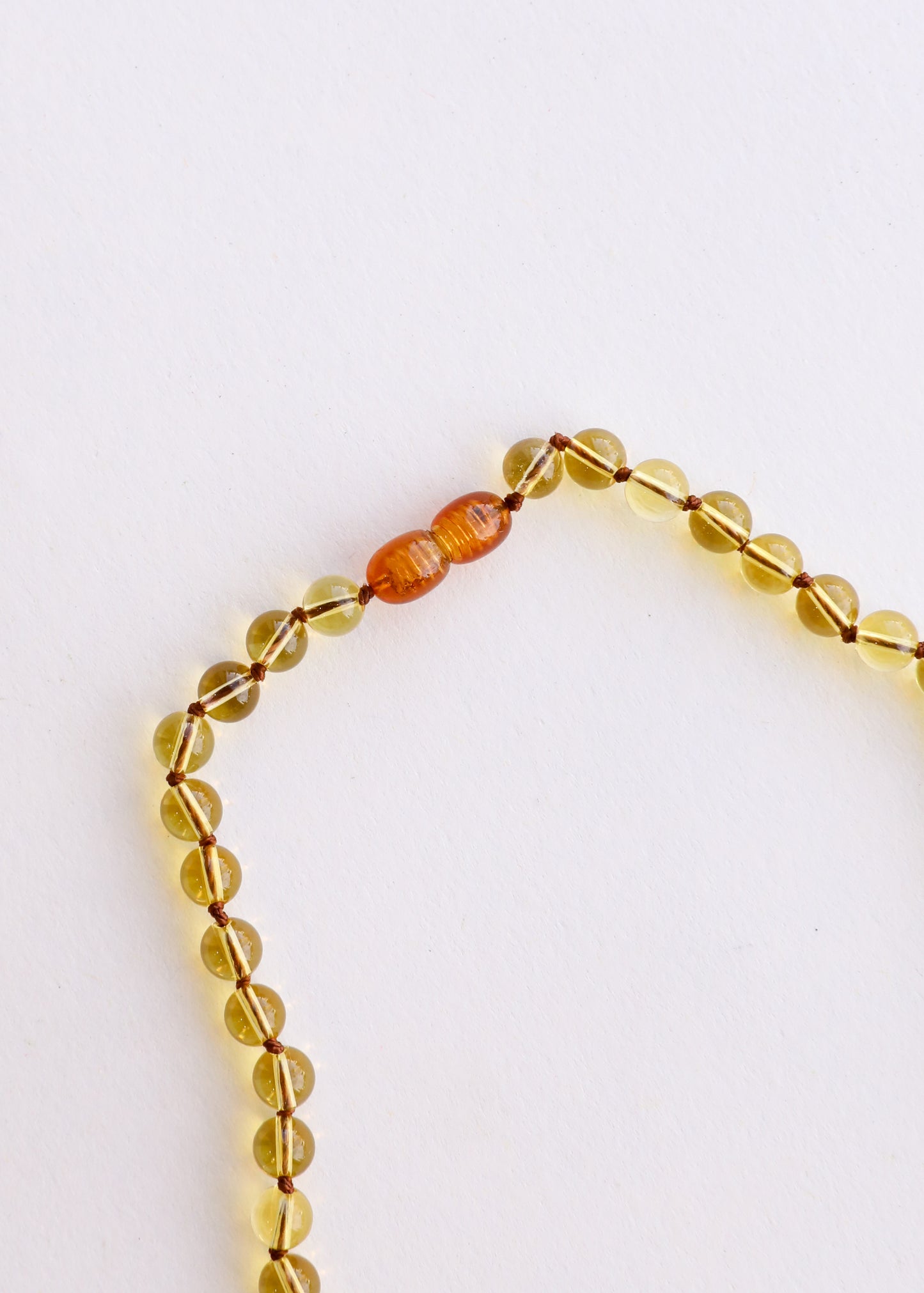 Pure Gemstone + Citrine || Necklace