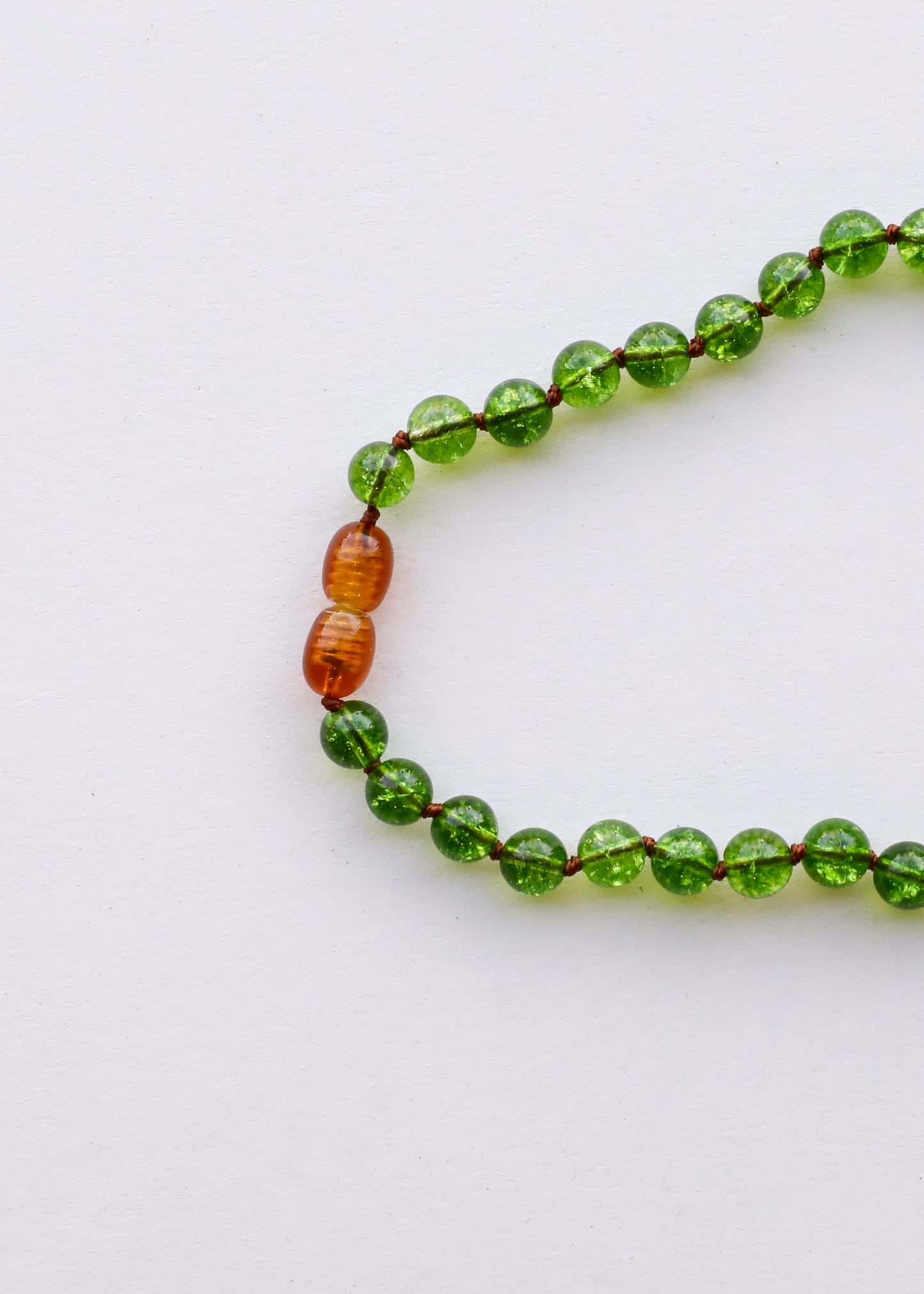 Pure Gemstone + Peridot || Anklet or Bracelet