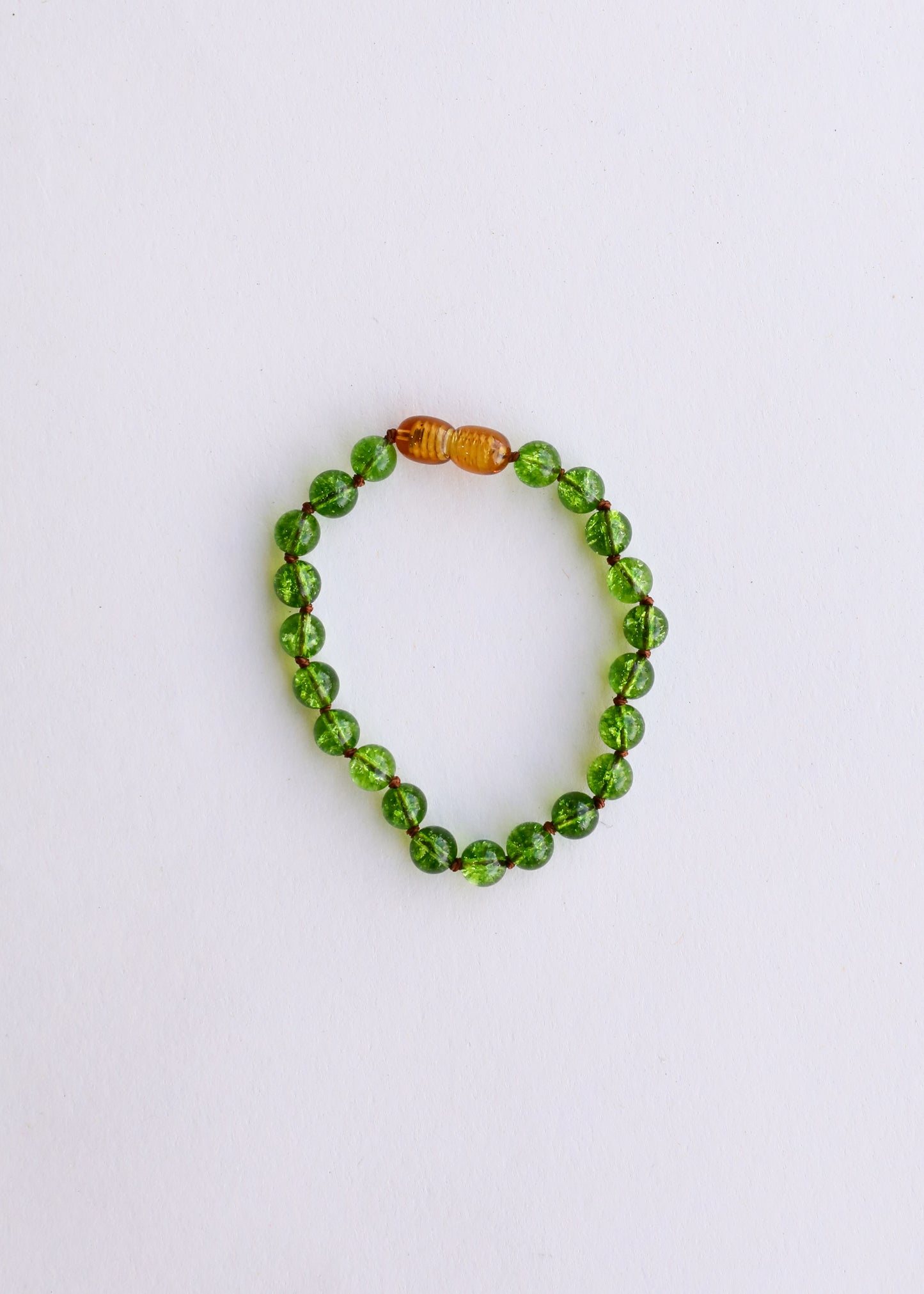 Pure Gemstone + Peridot || Anklet or Bracelet