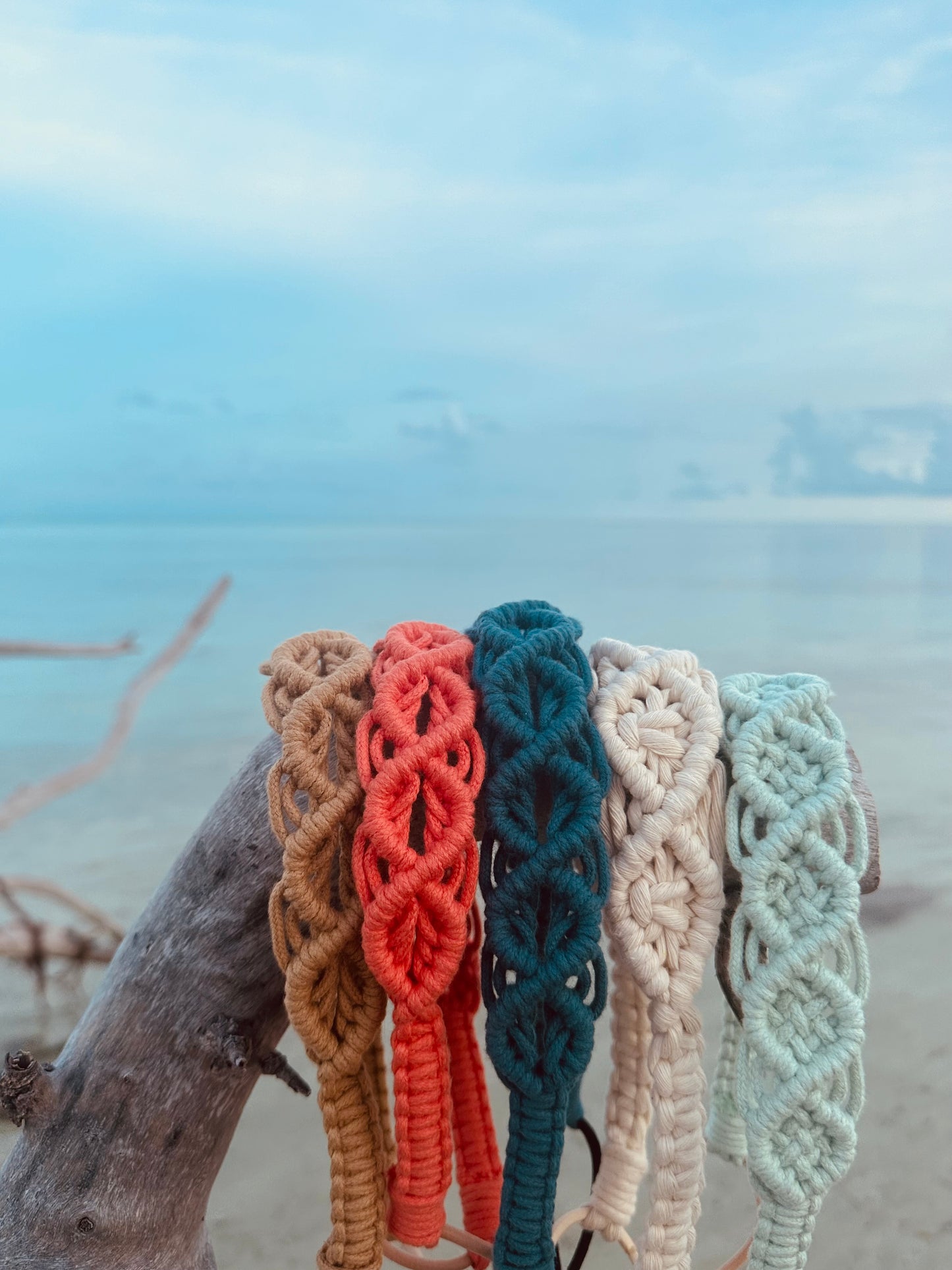 Handmade Macrame Headband || Effortless Chic Beach