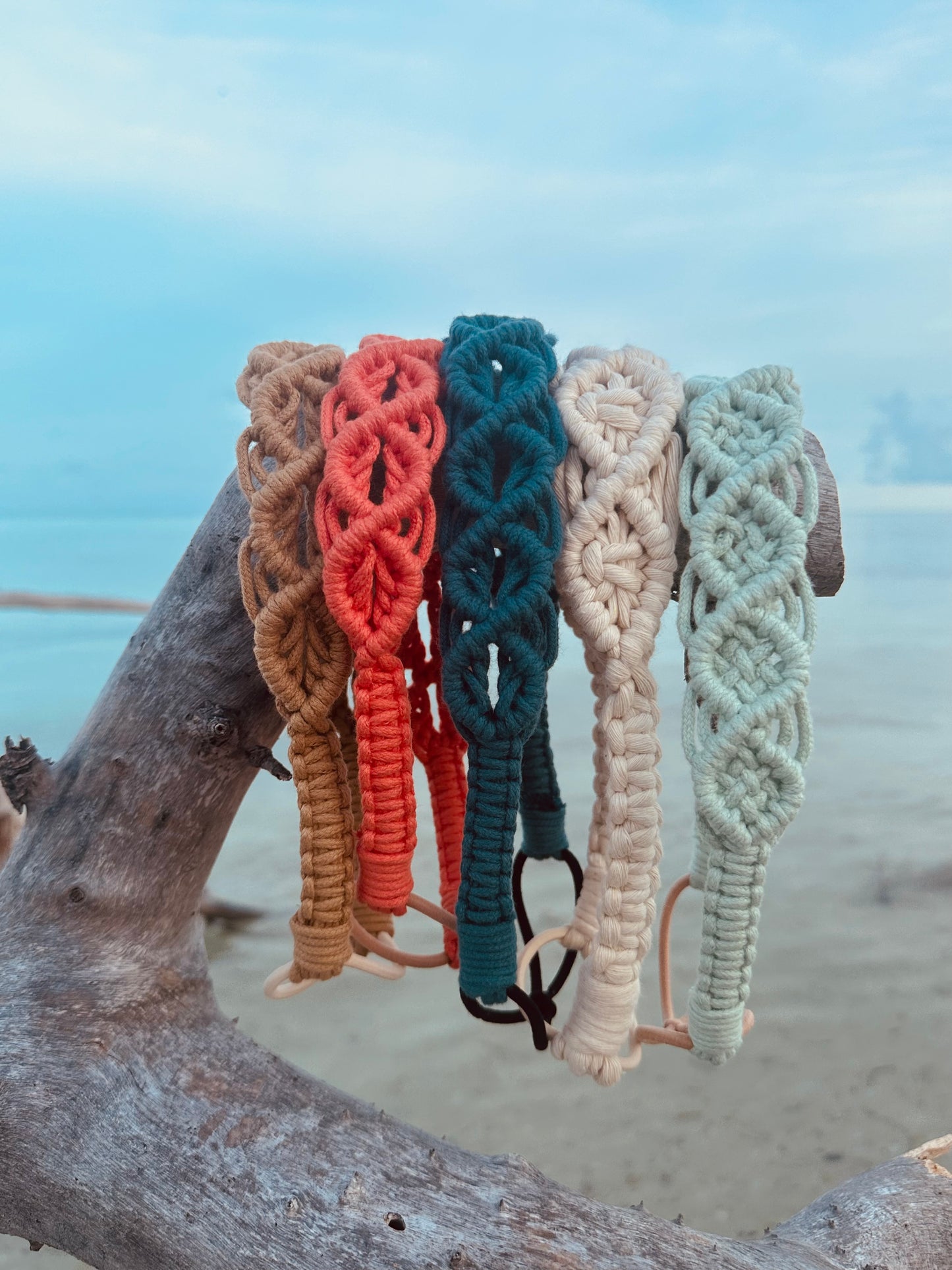 Handmade Macrame Headband || Effortless Chic Beach