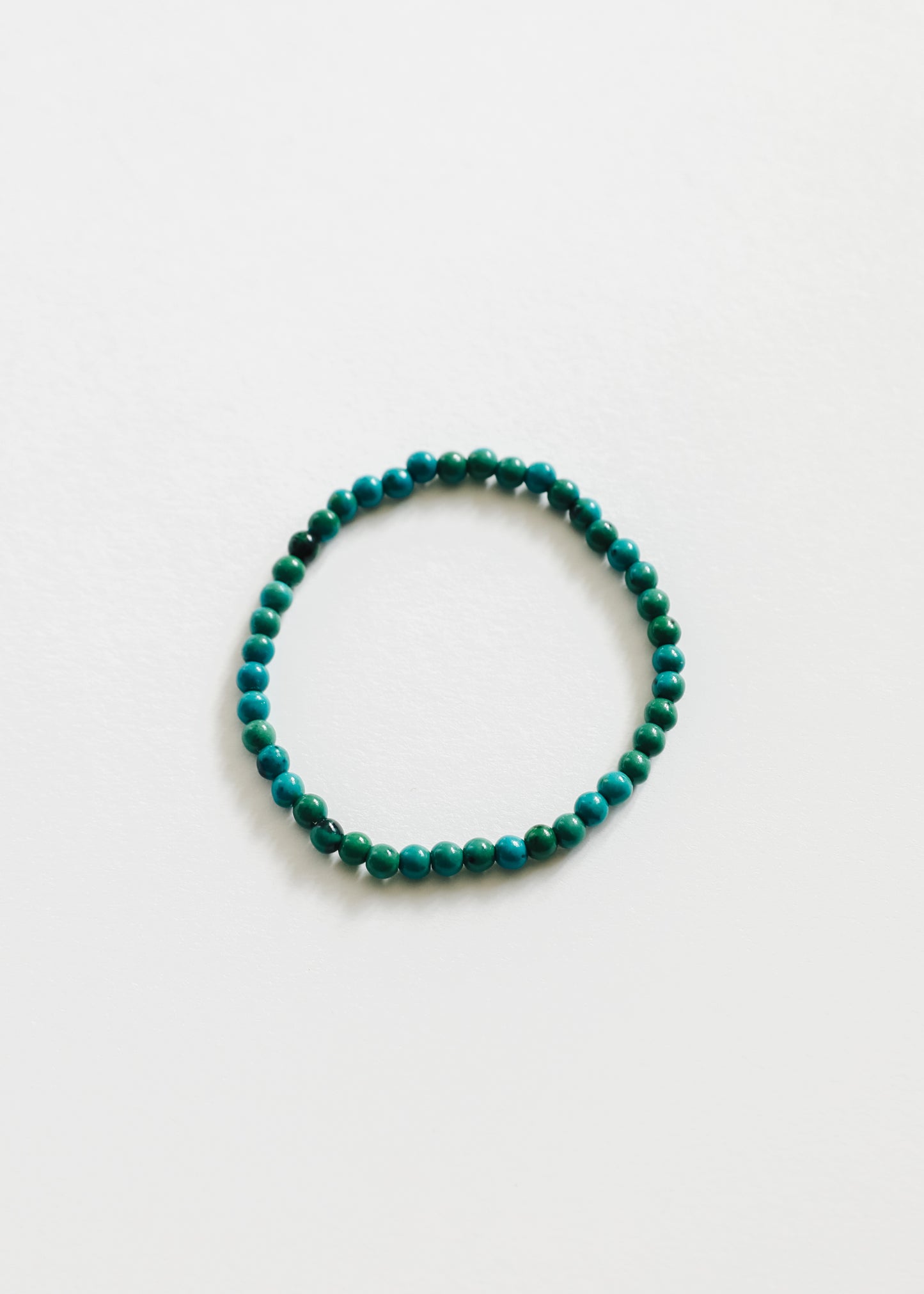 Polished Chrysocolla || Adult Bracelet