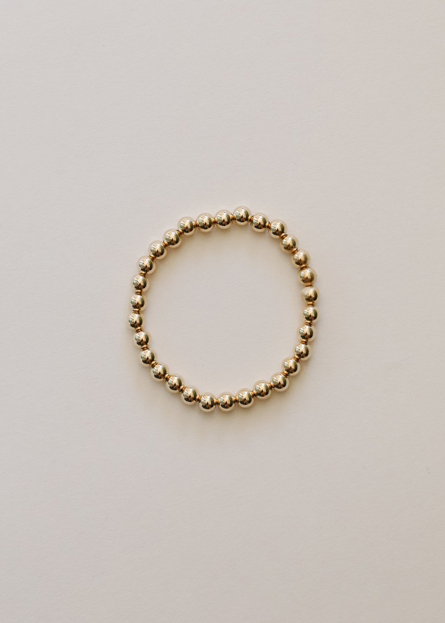 Gold Beaded Bracelets - Create Your Own Stack