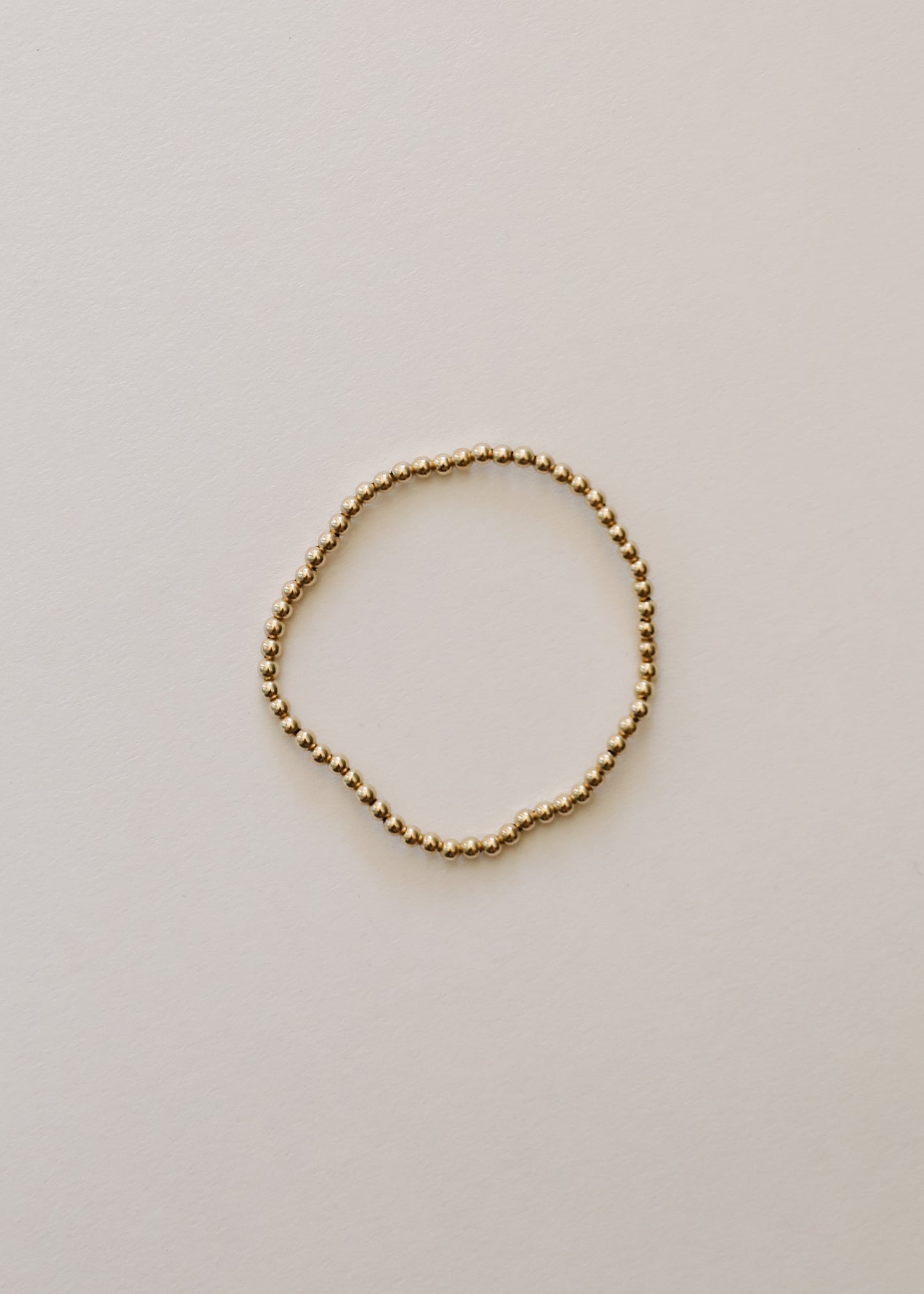 Gold Beaded Bracelets - Create Your Own Stack