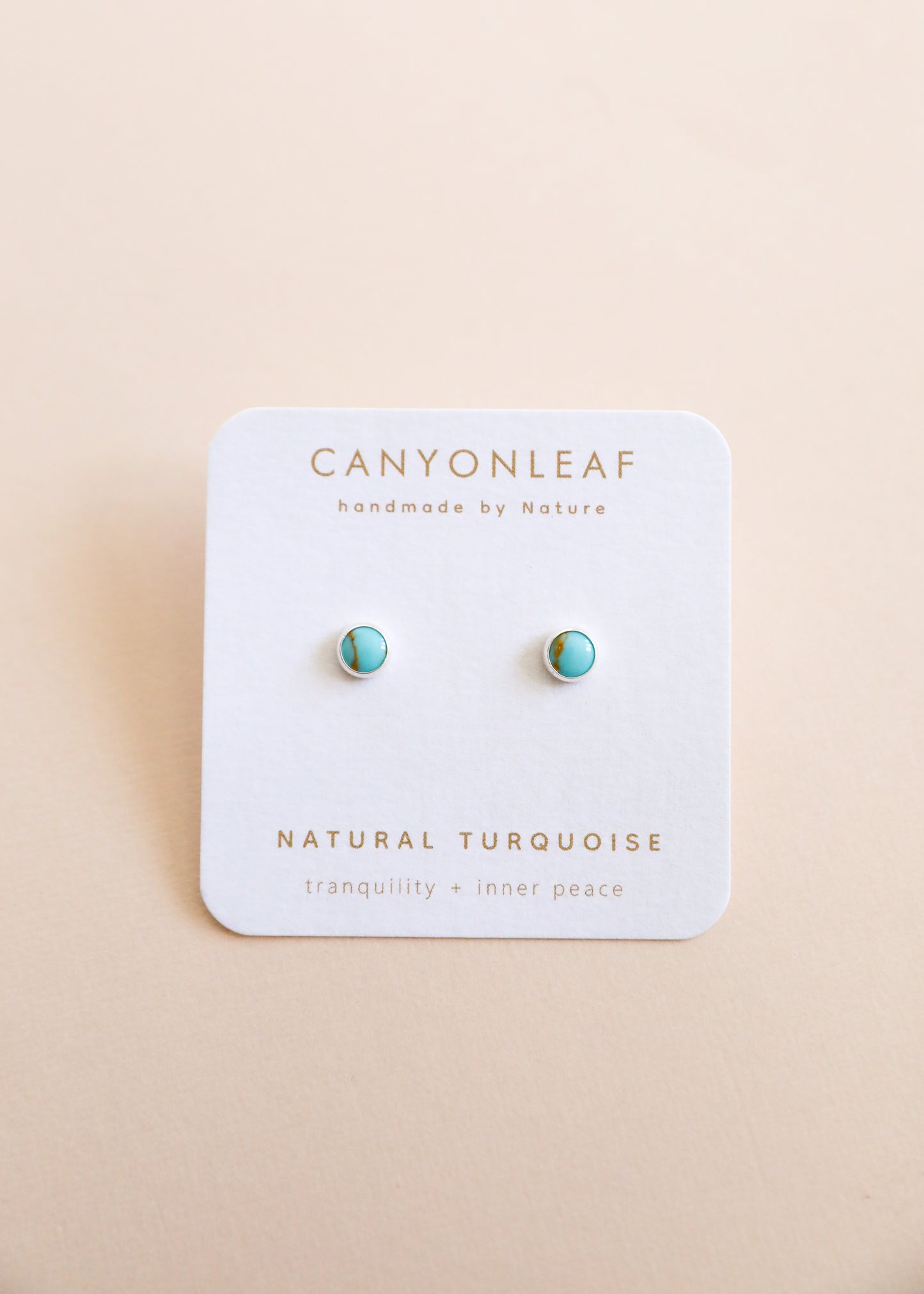 Elevated Essentials - Pendientes Kingman Turquesa