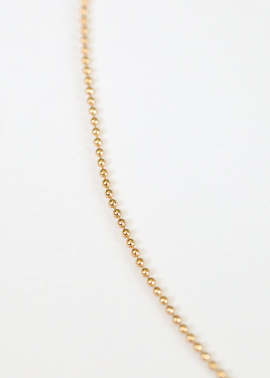 Truly Minimalist || Gold Necklace