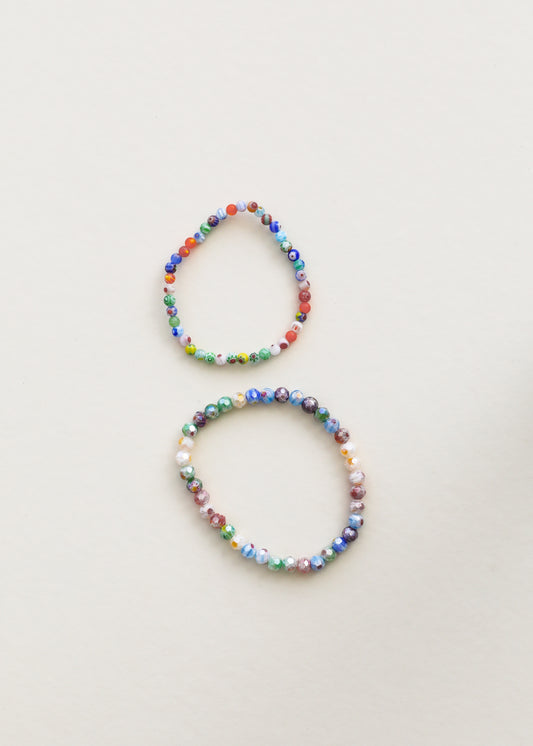 Millefiori || Adult || Stretch Bracelet