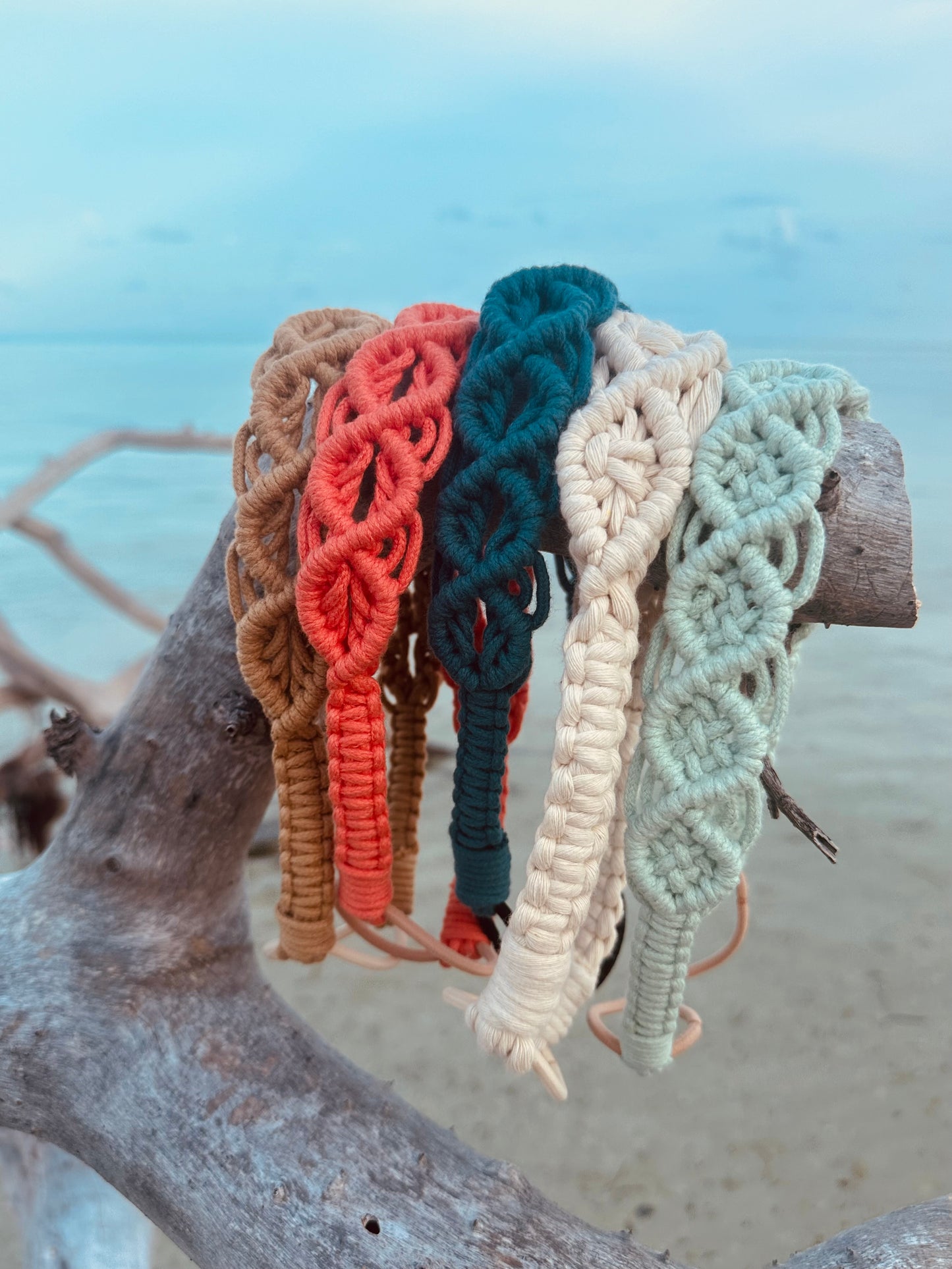 Handmade Macrame Headband || Effortless Chic Beach