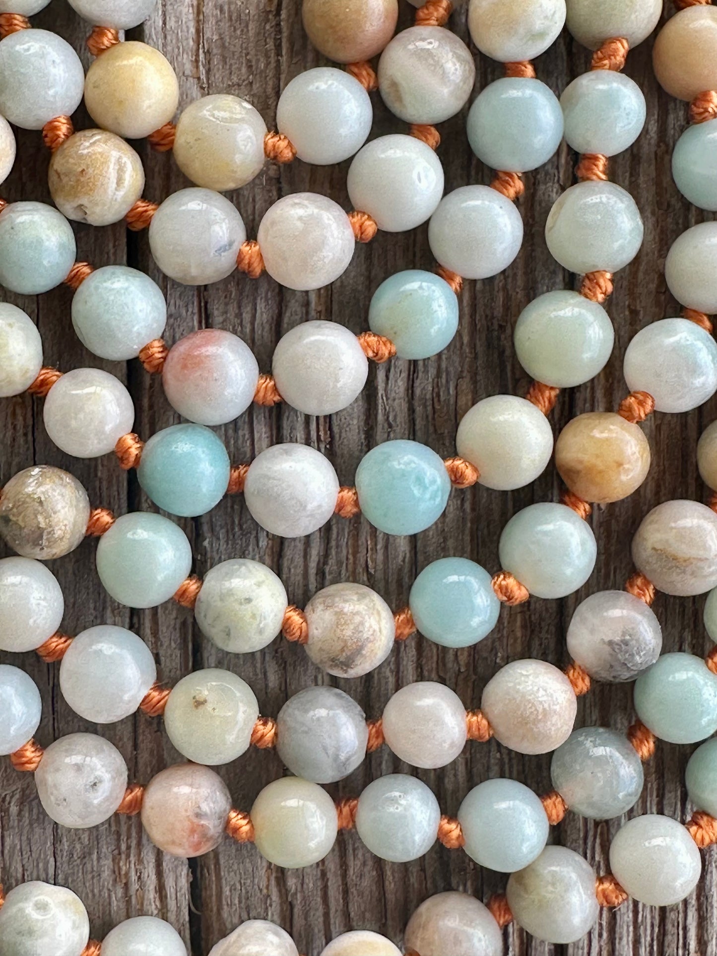 Natural Gemstone Necklace || Raw Amazonite