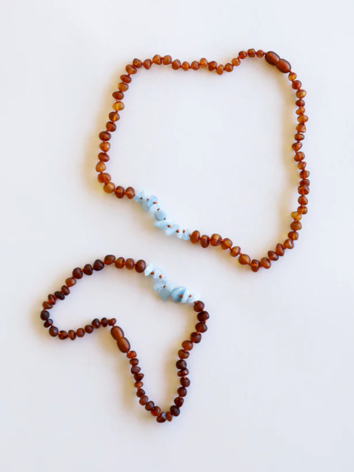 Canyon leaf amber online necklace