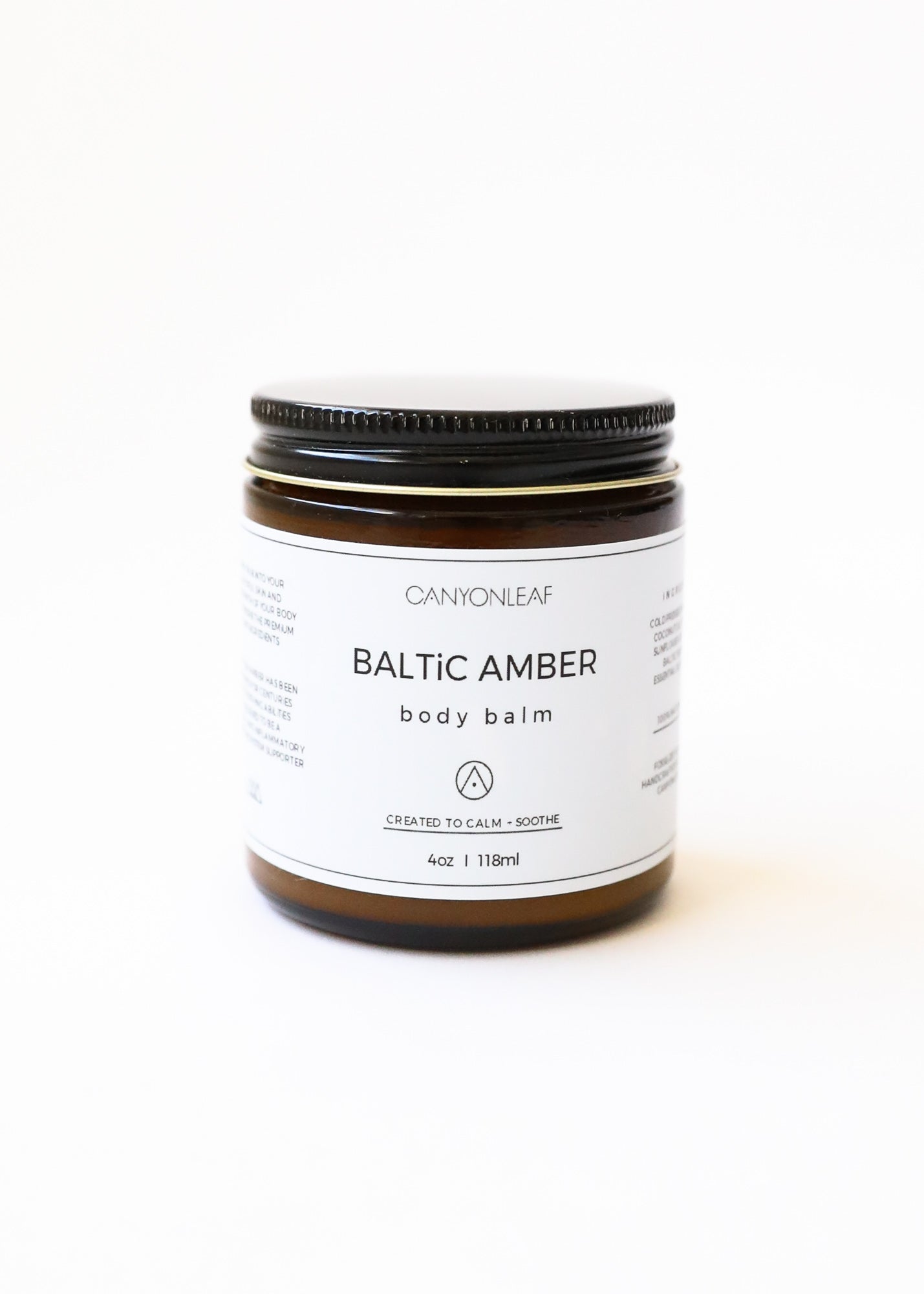 Baltic Sea Amber || Organic Body Balm