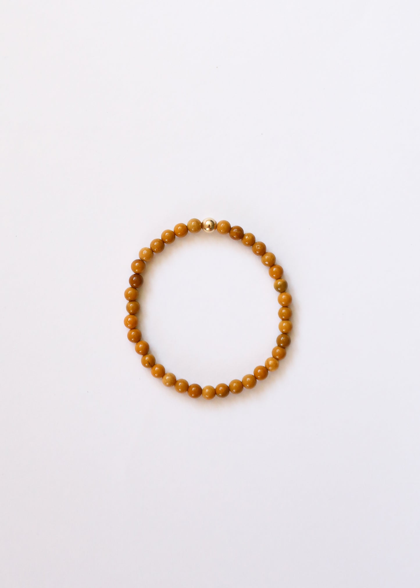 Dainty Golden Mookaite Jasper || Adult Bracelet